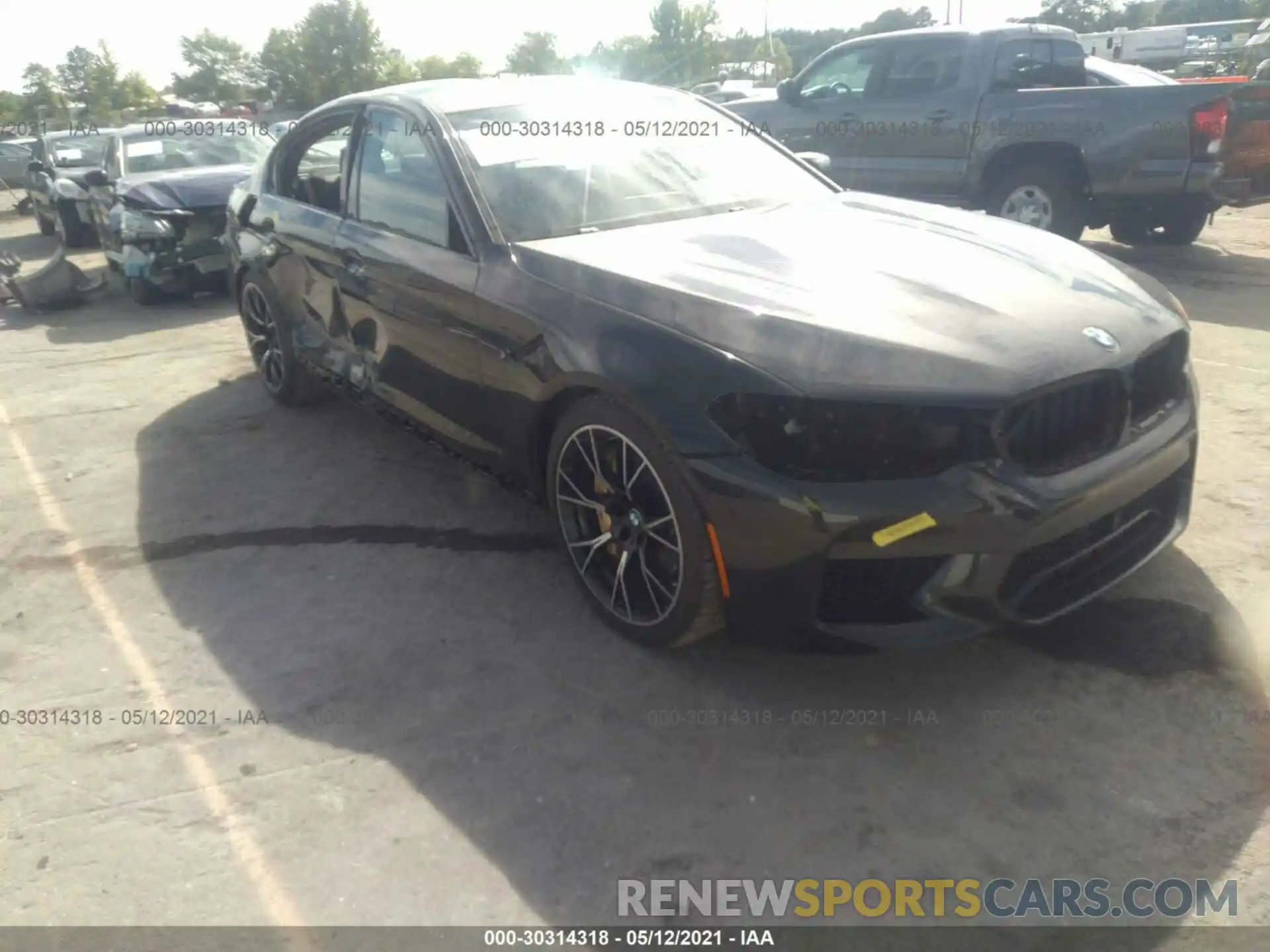 1 Photograph of a damaged car WBSJF0C52KB285634 BMW M5 2019