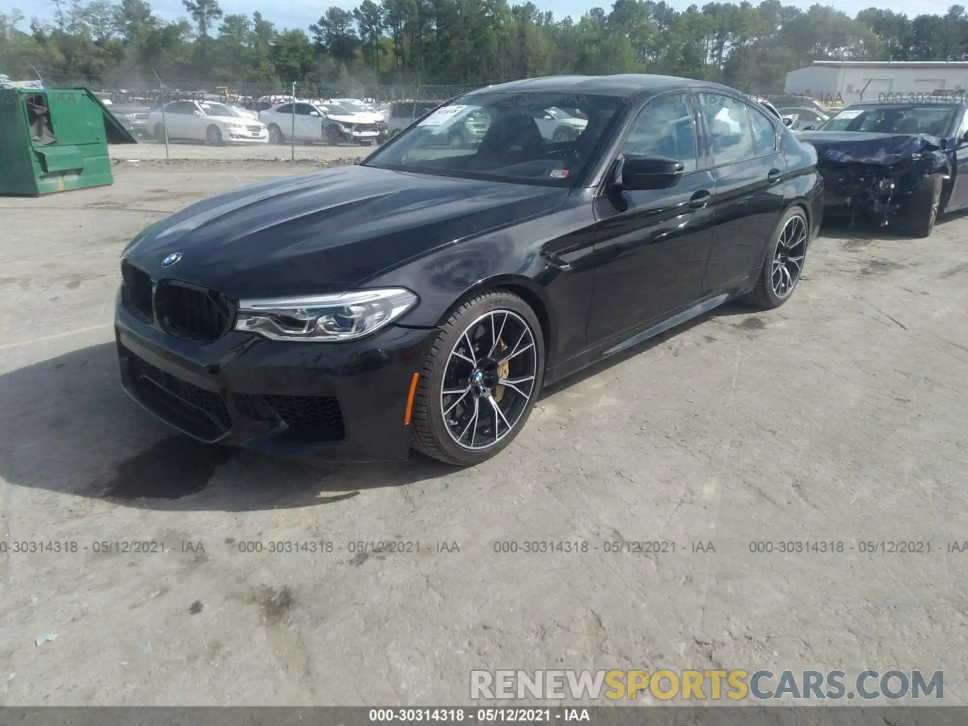 2 Photograph of a damaged car WBSJF0C52KB285634 BMW M5 2019