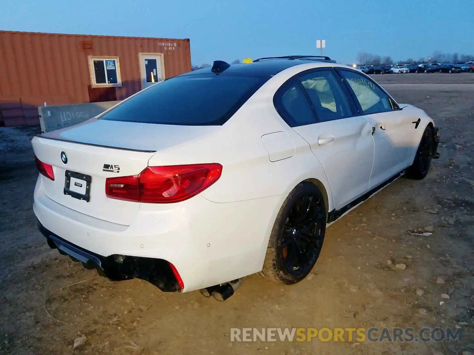 4 Photograph of a damaged car WBSJF0C52KB285942 BMW M5 2019