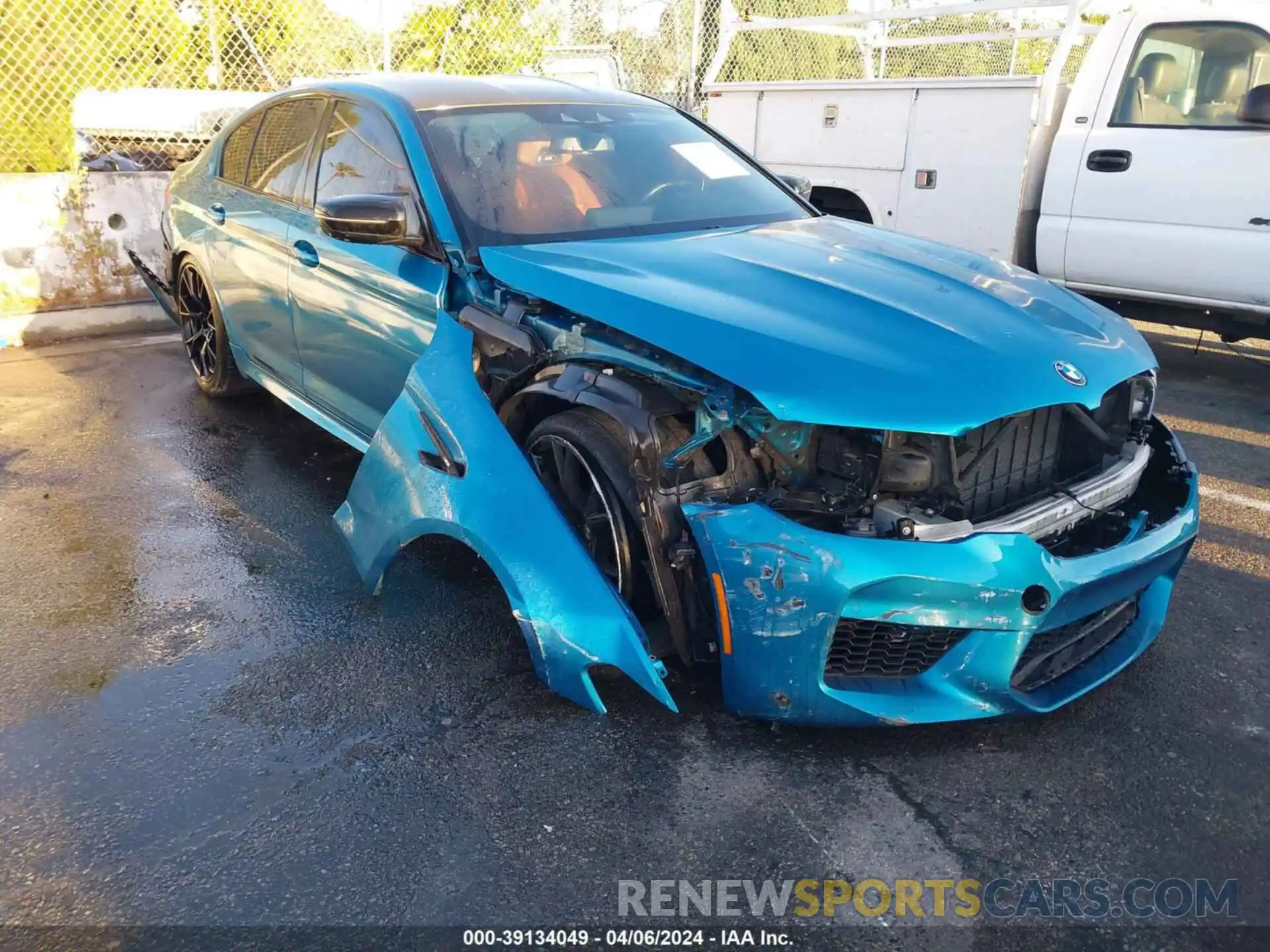 1 Photograph of a damaged car WBSJF0C52KB447231 BMW M5 2019