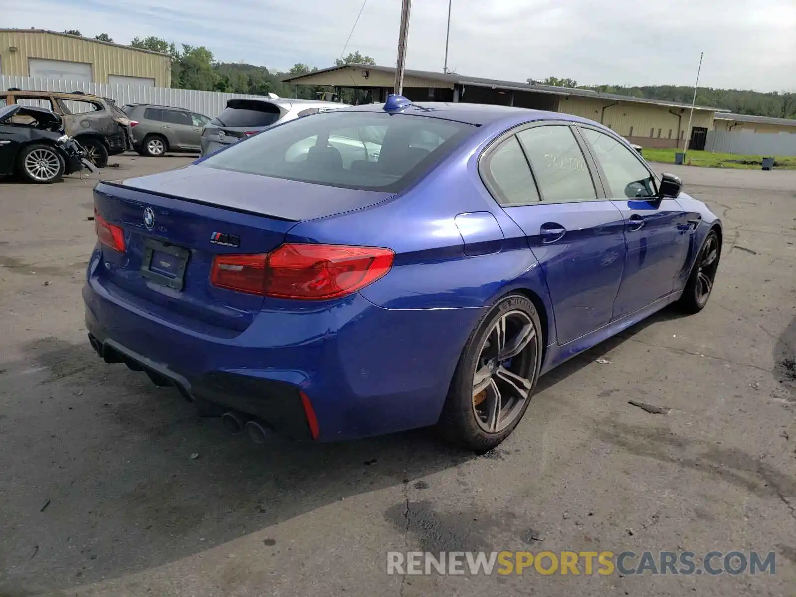 4 Photograph of a damaged car WBSJF0C52KB447410 BMW M5 2019