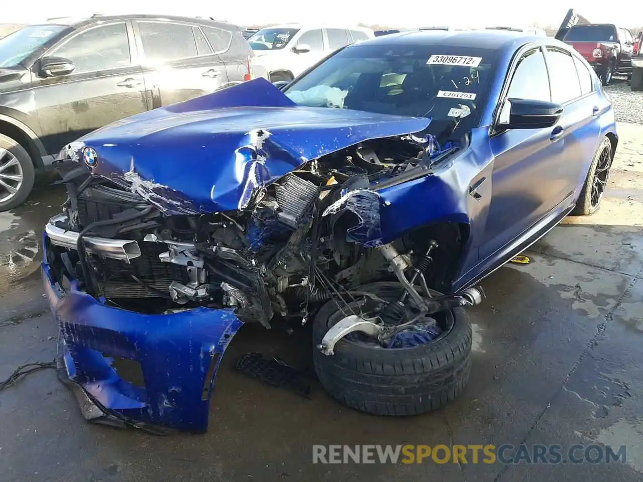 2 Photograph of a damaged car WBSJF0C52KB447469 BMW M5 2019