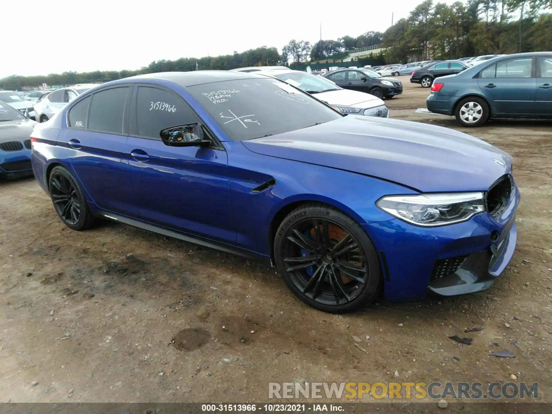 1 Photograph of a damaged car WBSJF0C52KB447570 BMW M5 2019