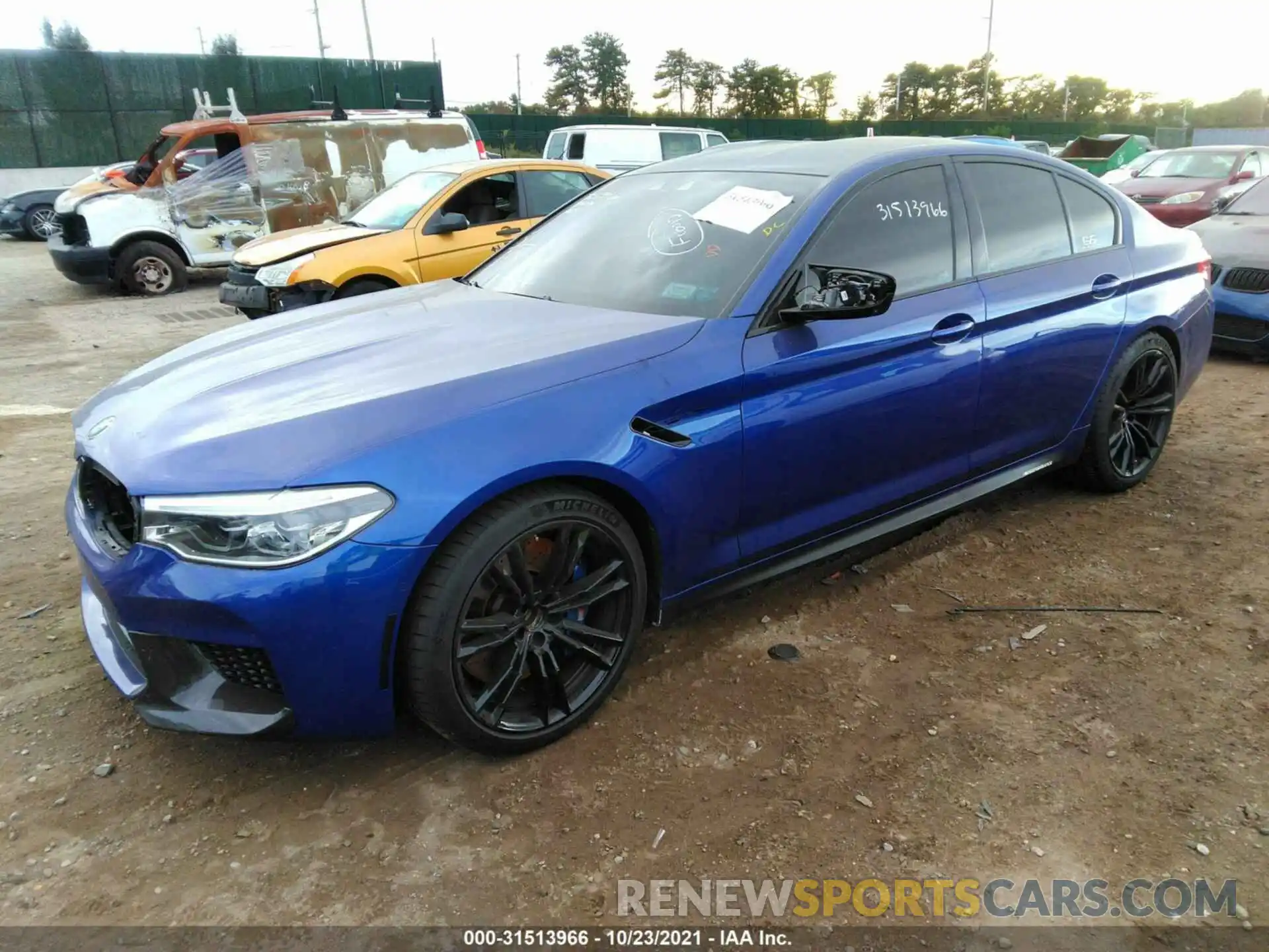 2 Photograph of a damaged car WBSJF0C52KB447570 BMW M5 2019