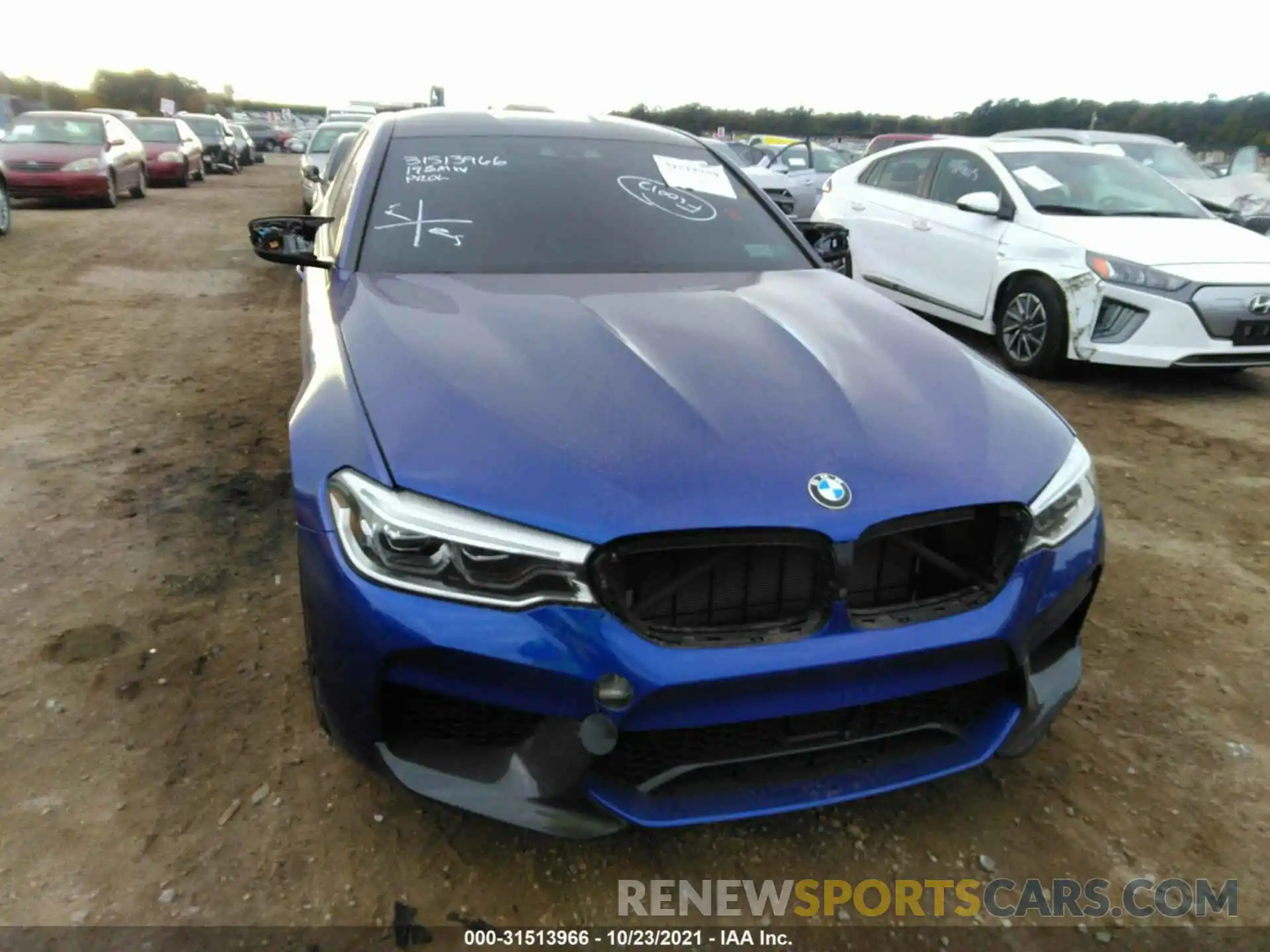 6 Photograph of a damaged car WBSJF0C52KB447570 BMW M5 2019