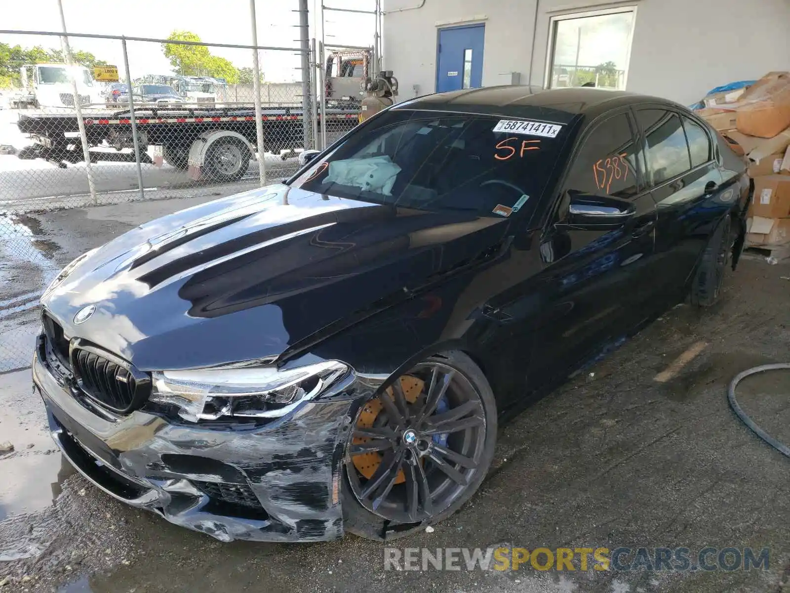 2 Photograph of a damaged car WBSJF0C52KB447861 BMW M5 2019