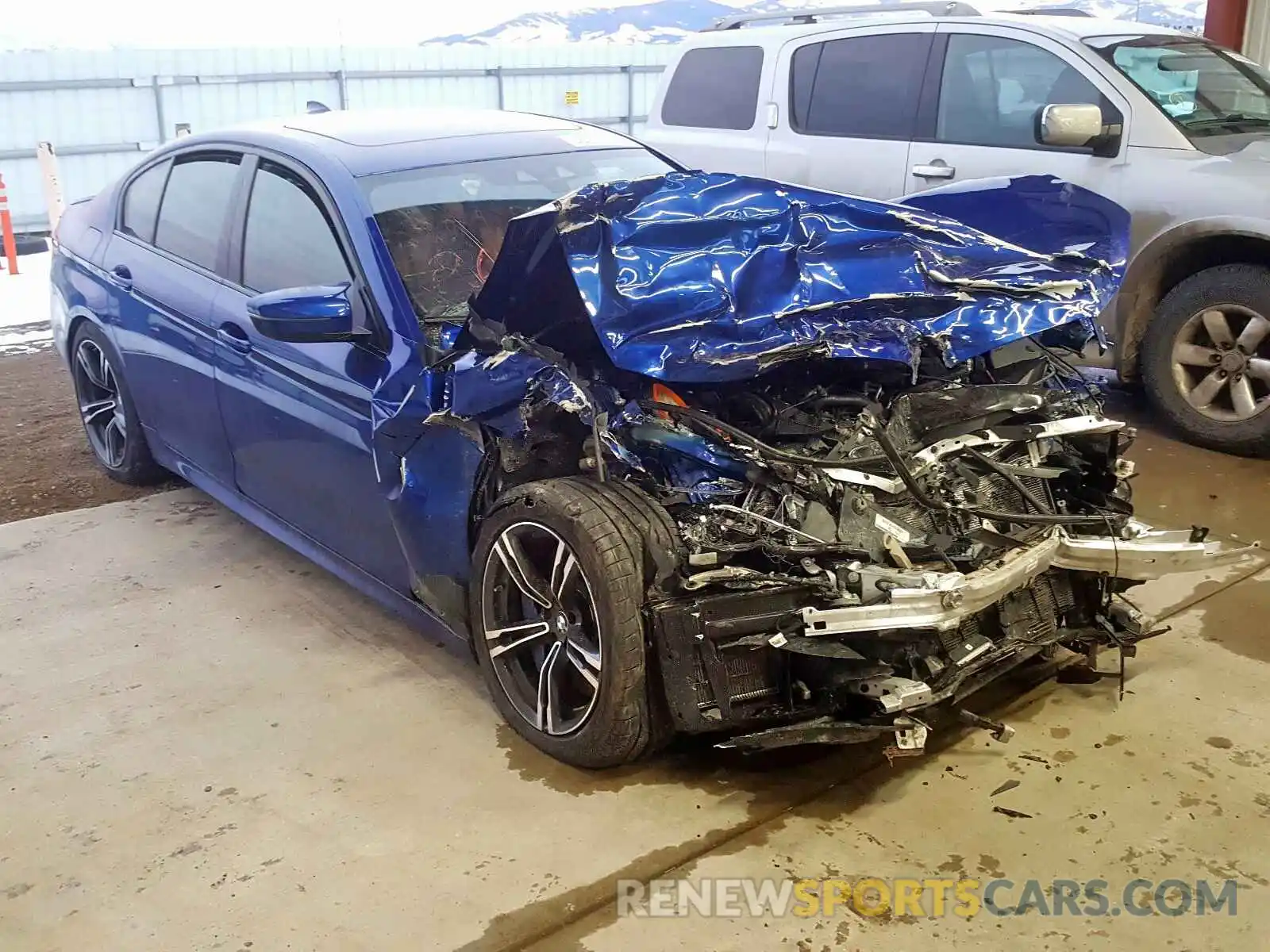 1 Photograph of a damaged car WBSJF0C52KB448220 BMW M5 2019