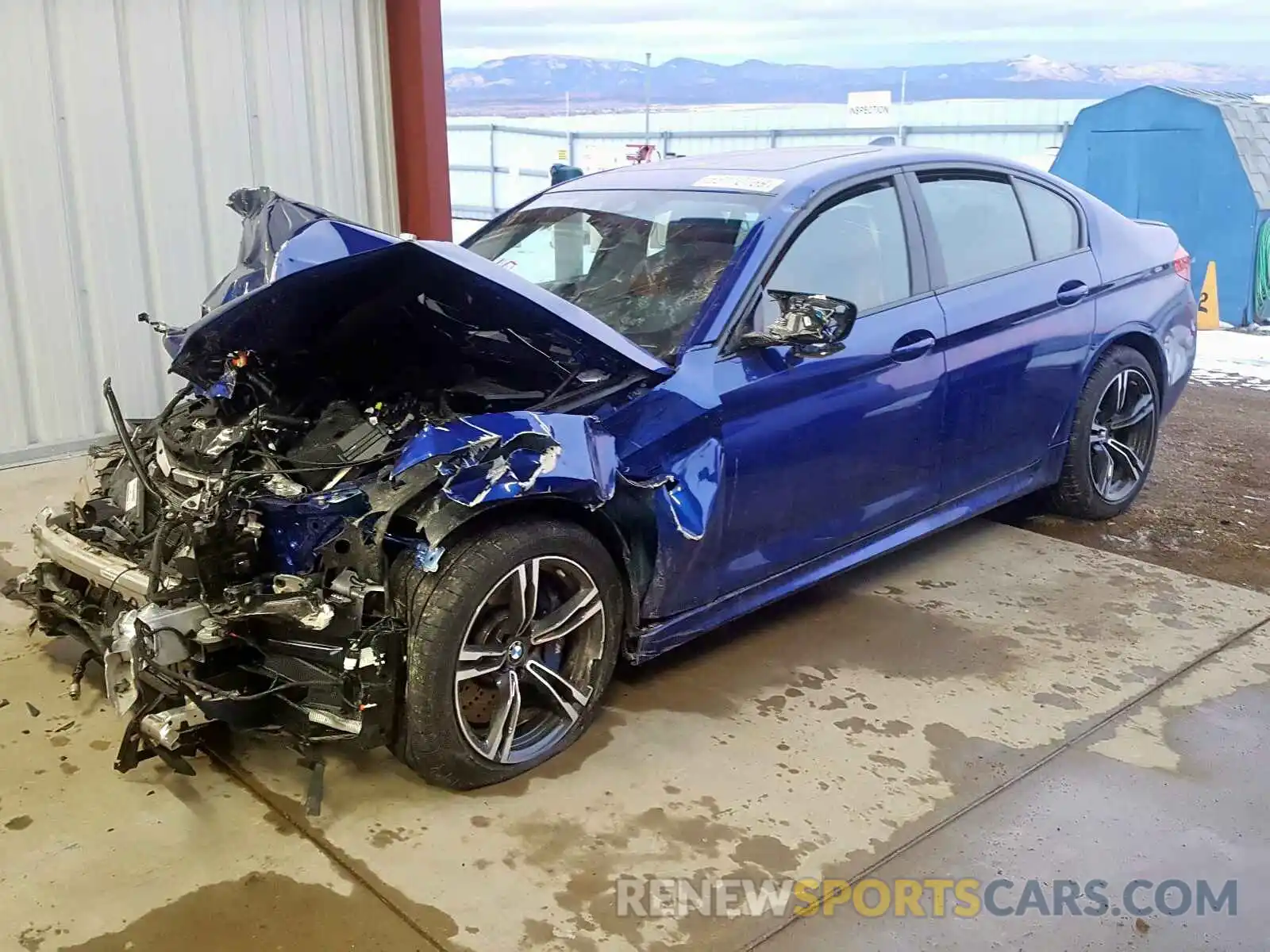 2 Photograph of a damaged car WBSJF0C52KB448220 BMW M5 2019