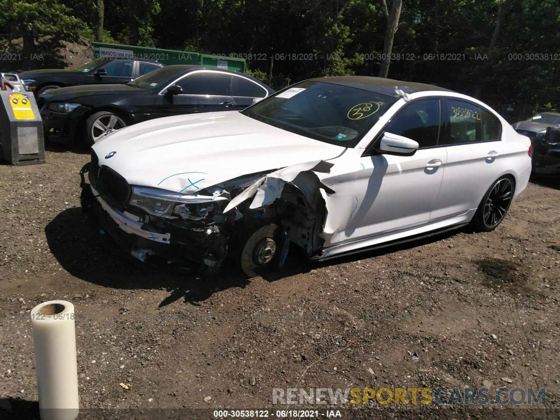 2 Photograph of a damaged car WBSJF0C52KB448461 BMW M5 2019