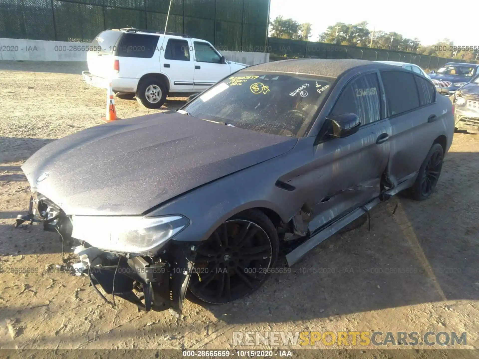 2 Photograph of a damaged car WBSJF0C52KB448637 BMW M5 2019