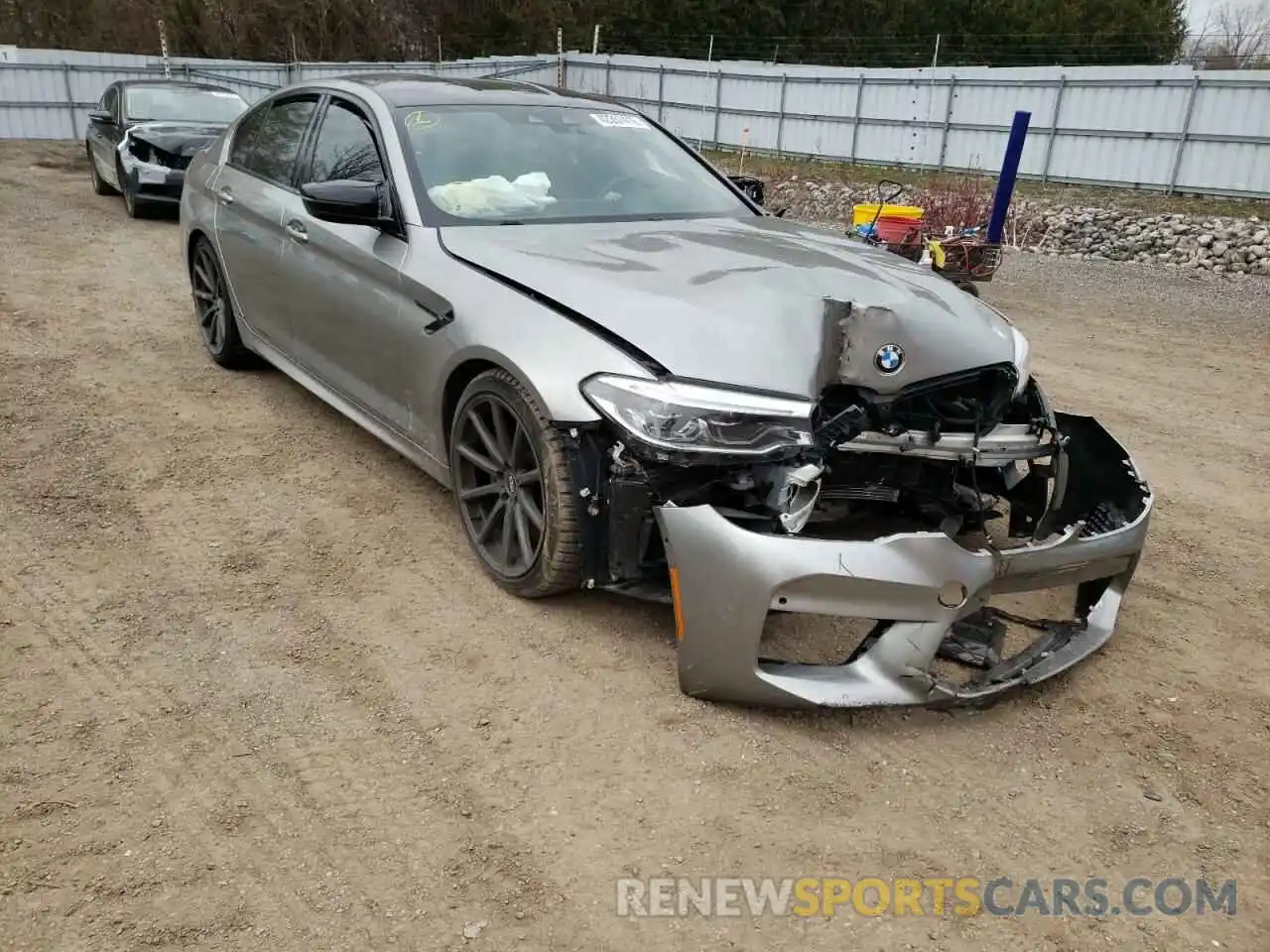 1 Photograph of a damaged car WBSJF0C52KB448654 BMW M5 2019