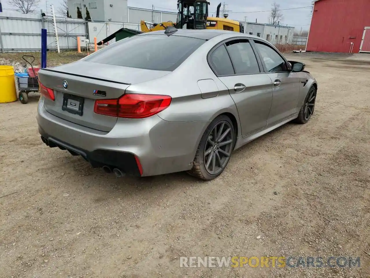 4 Photograph of a damaged car WBSJF0C52KB448654 BMW M5 2019