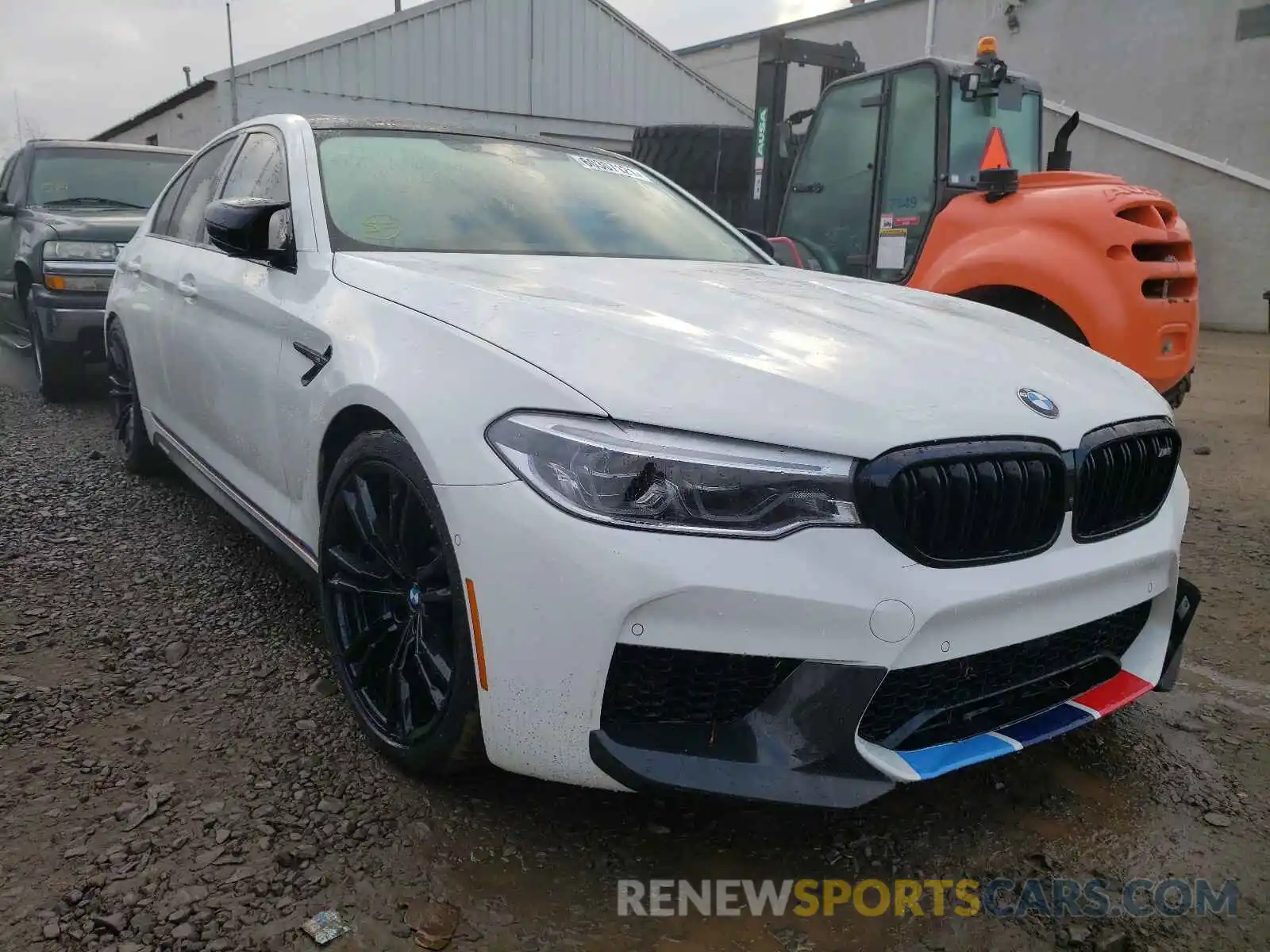 1 Photograph of a damaged car WBSJF0C53KB284492 BMW M5 2019