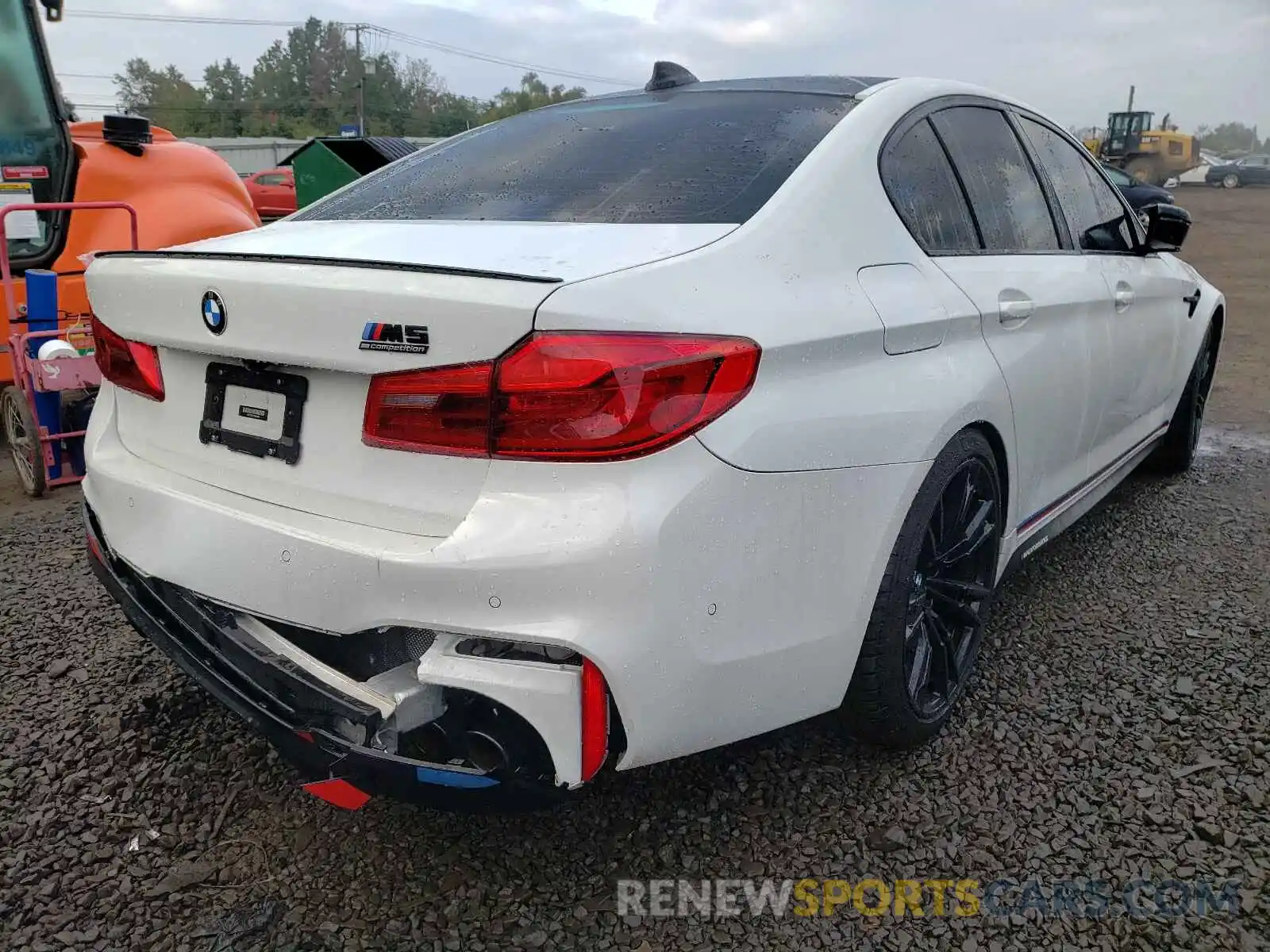 4 Photograph of a damaged car WBSJF0C53KB284492 BMW M5 2019