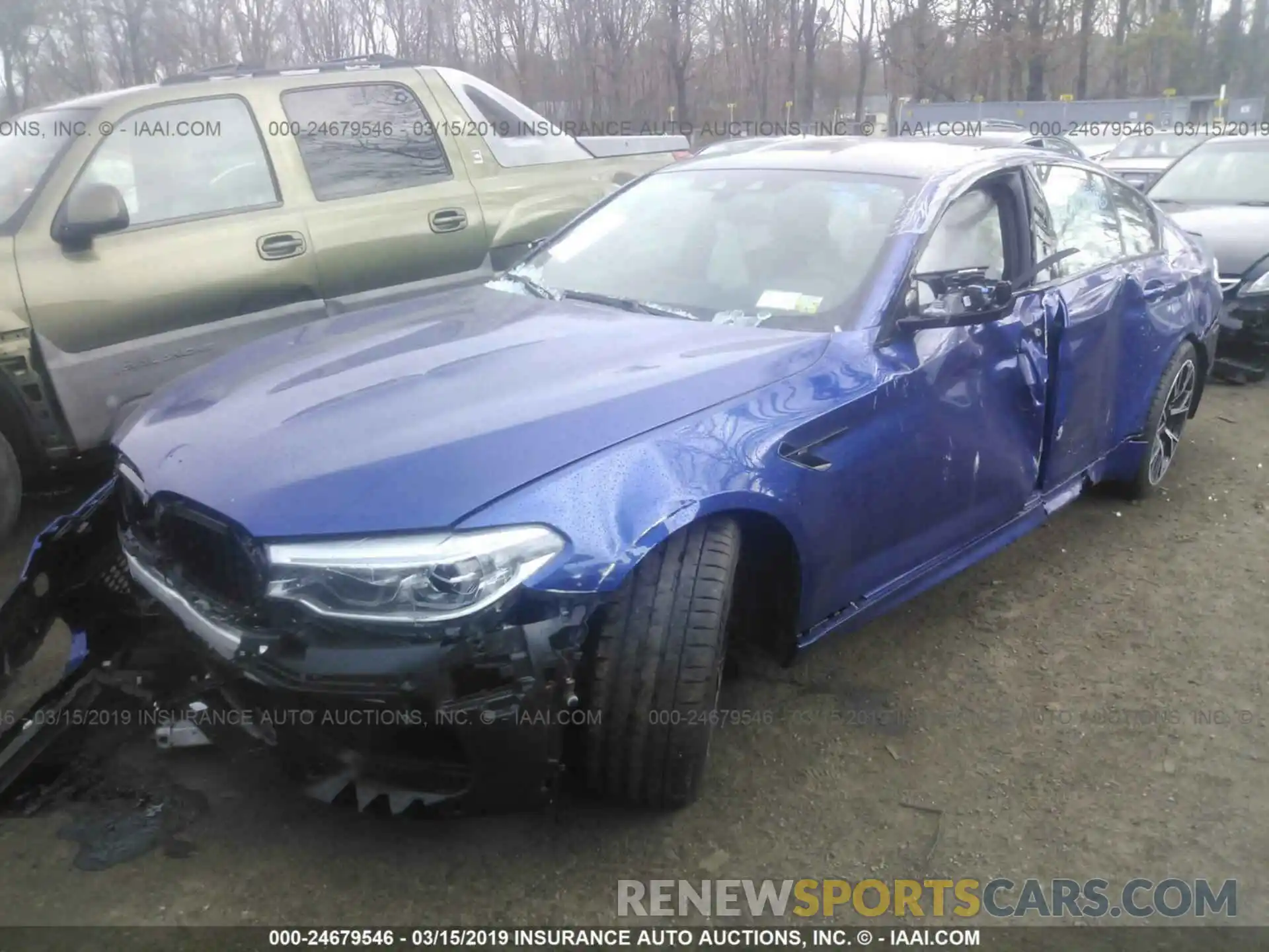 2 Фотография поврежденного автомобиля WBSJF0C53KB285741 BMW M5 2019