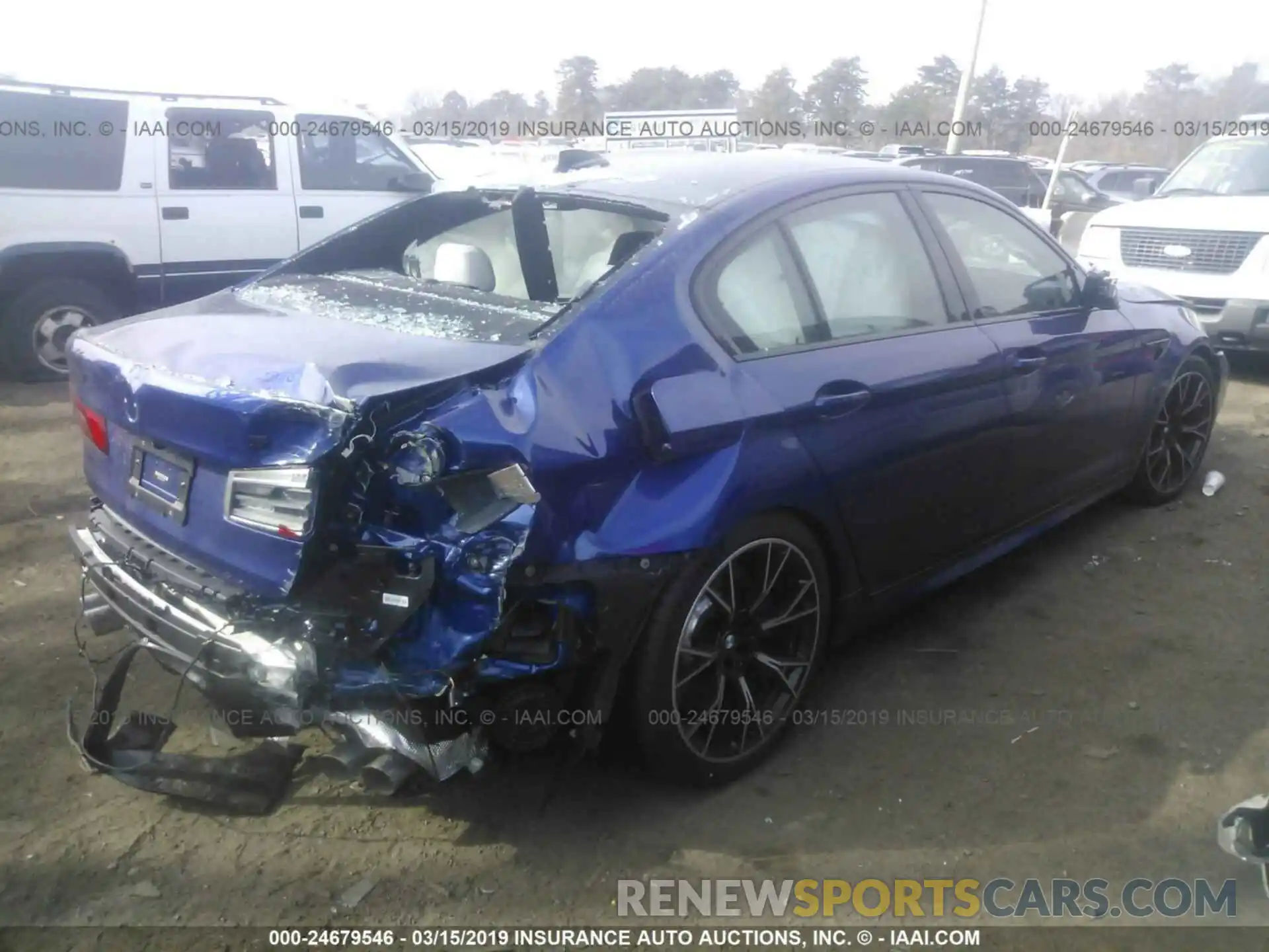 4 Photograph of a damaged car WBSJF0C53KB285741 BMW M5 2019