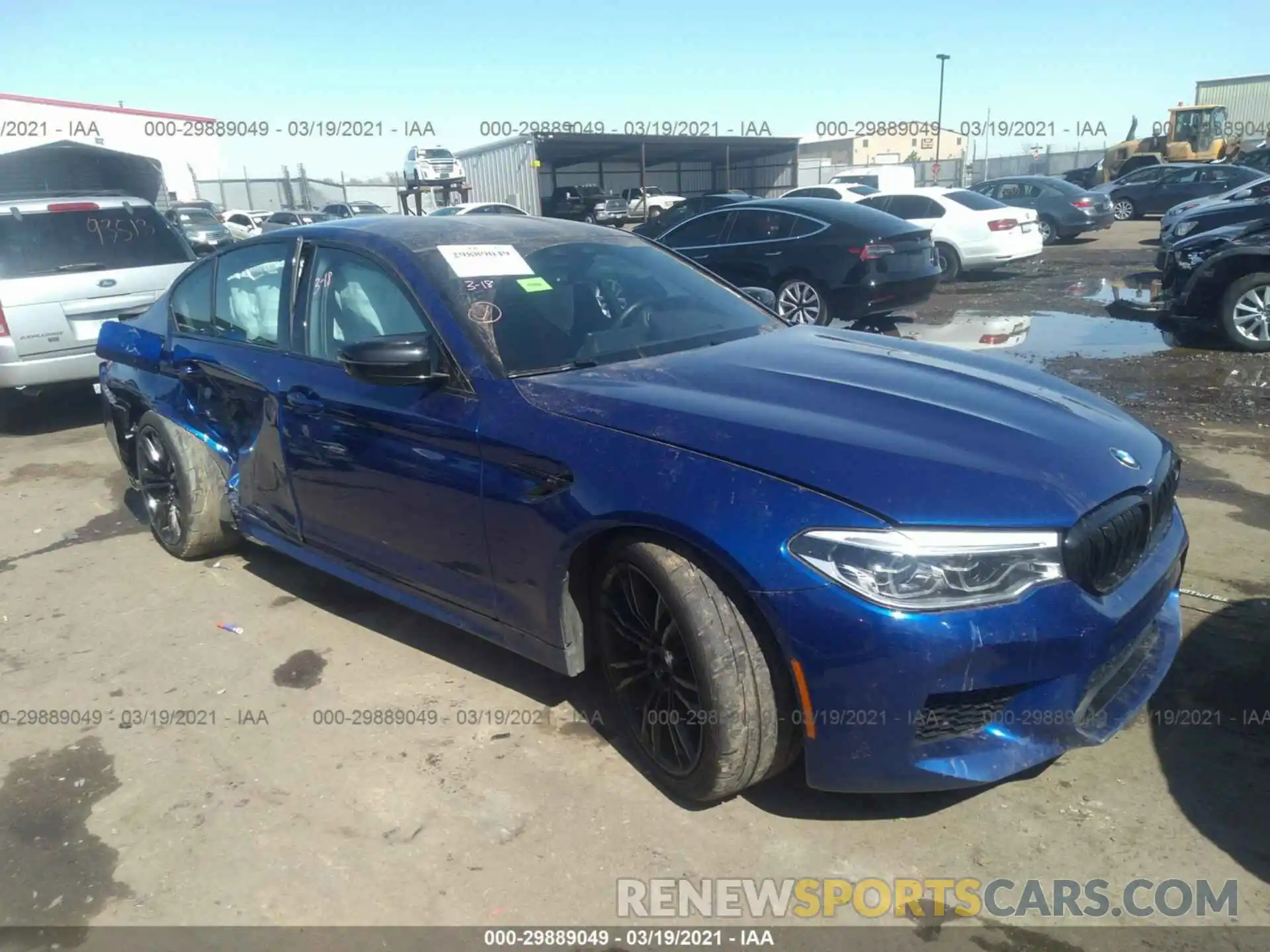 1 Photograph of a damaged car WBSJF0C53KB446623 BMW M5 2019