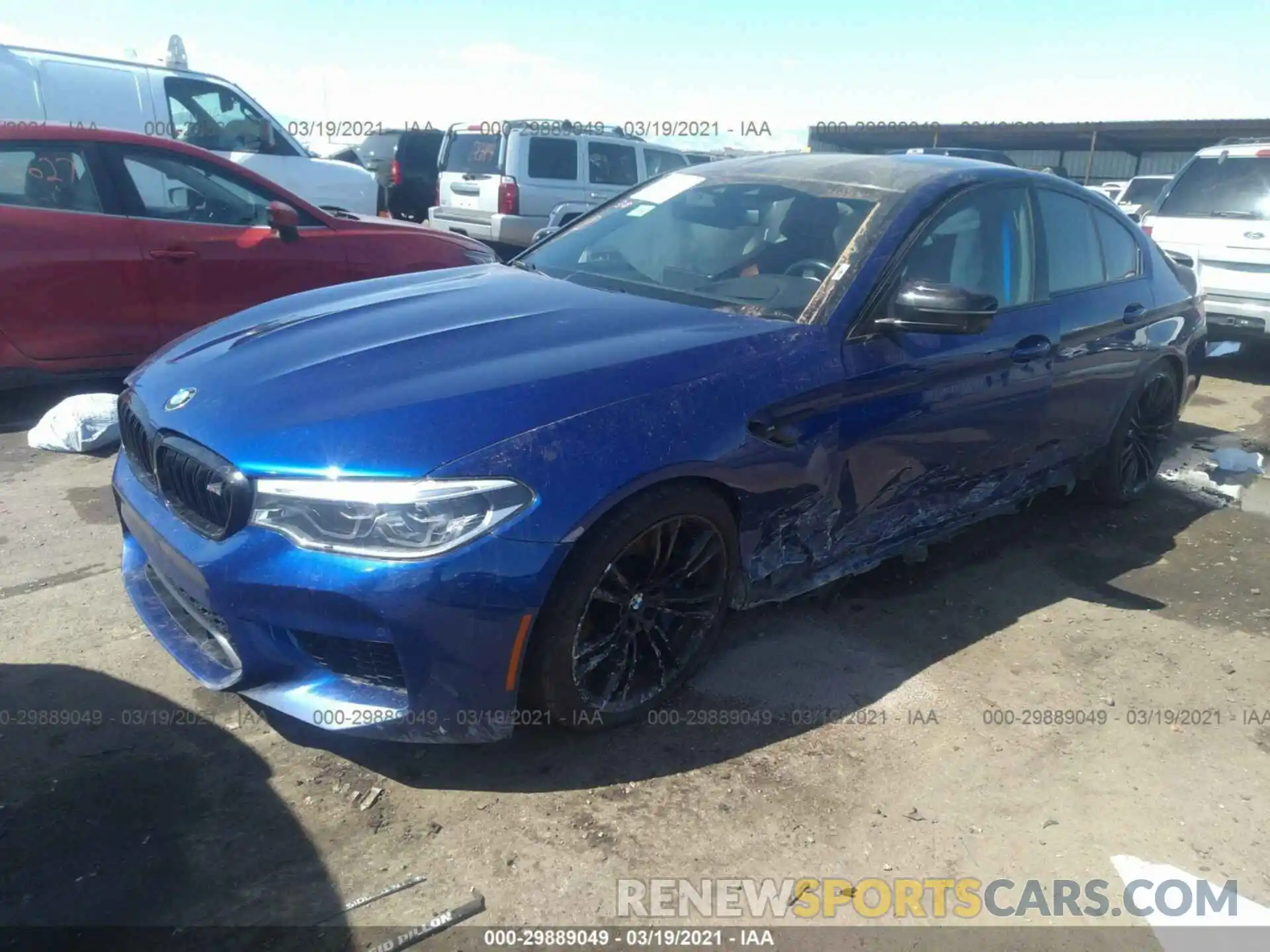 2 Photograph of a damaged car WBSJF0C53KB446623 BMW M5 2019