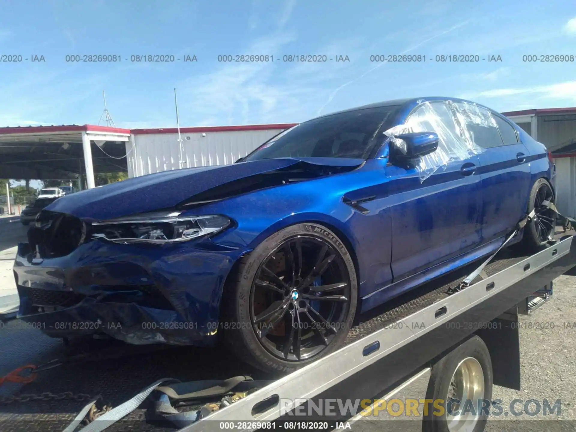 2 Photograph of a damaged car WBSJF0C53KB447271 BMW M5 2019