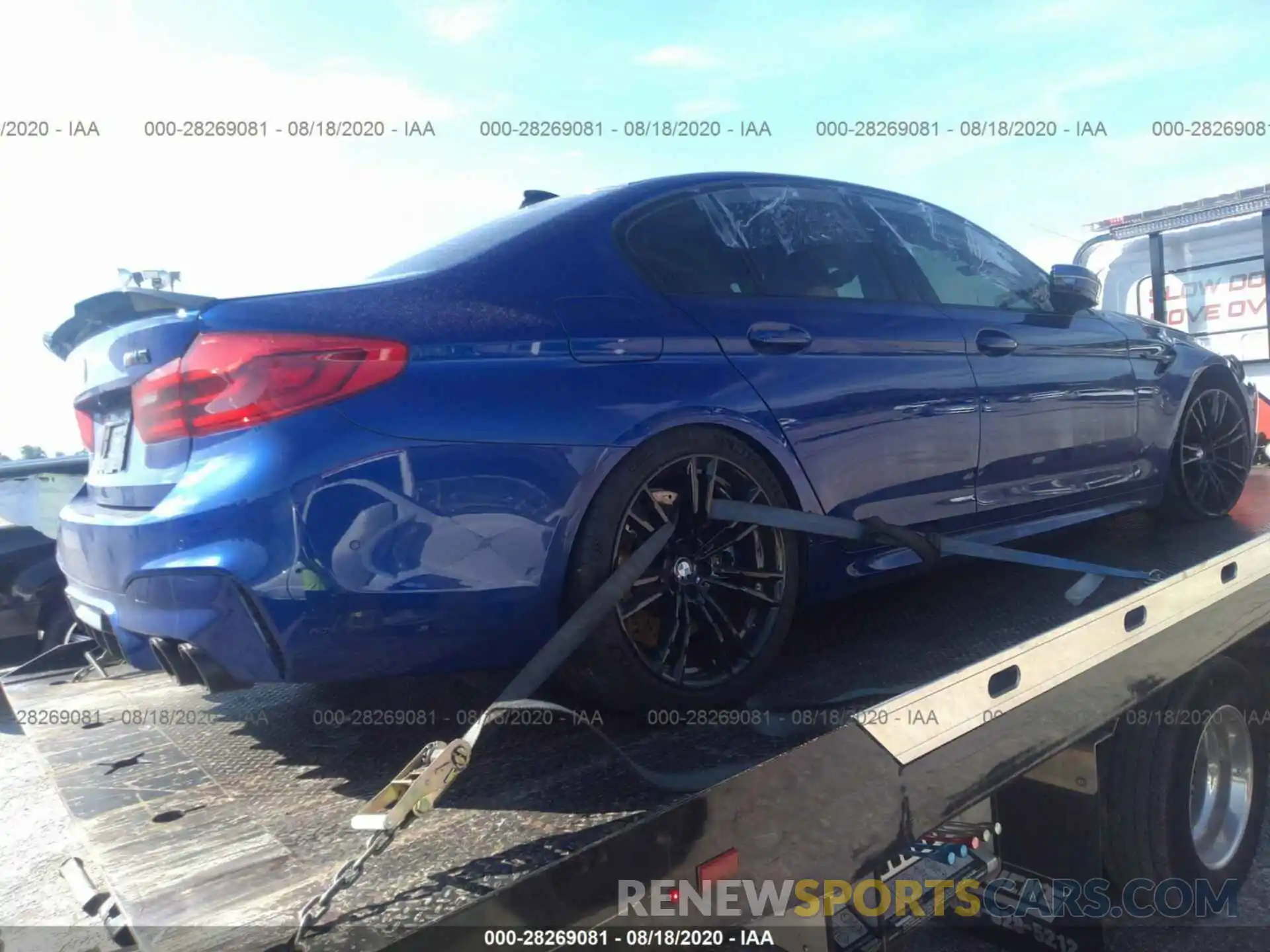 4 Photograph of a damaged car WBSJF0C53KB447271 BMW M5 2019