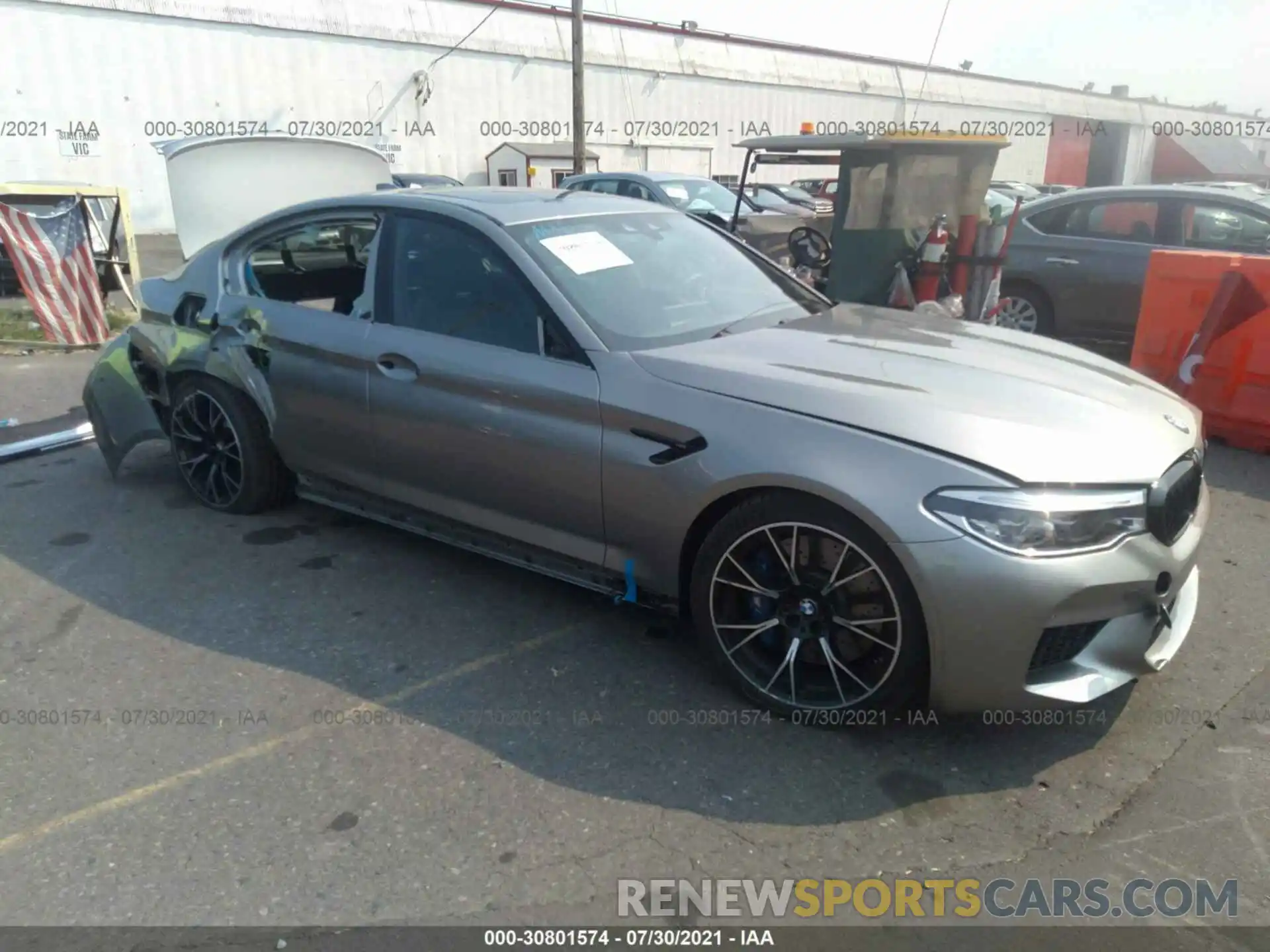 1 Photograph of a damaged car WBSJF0C53KB447867 BMW M5 2019