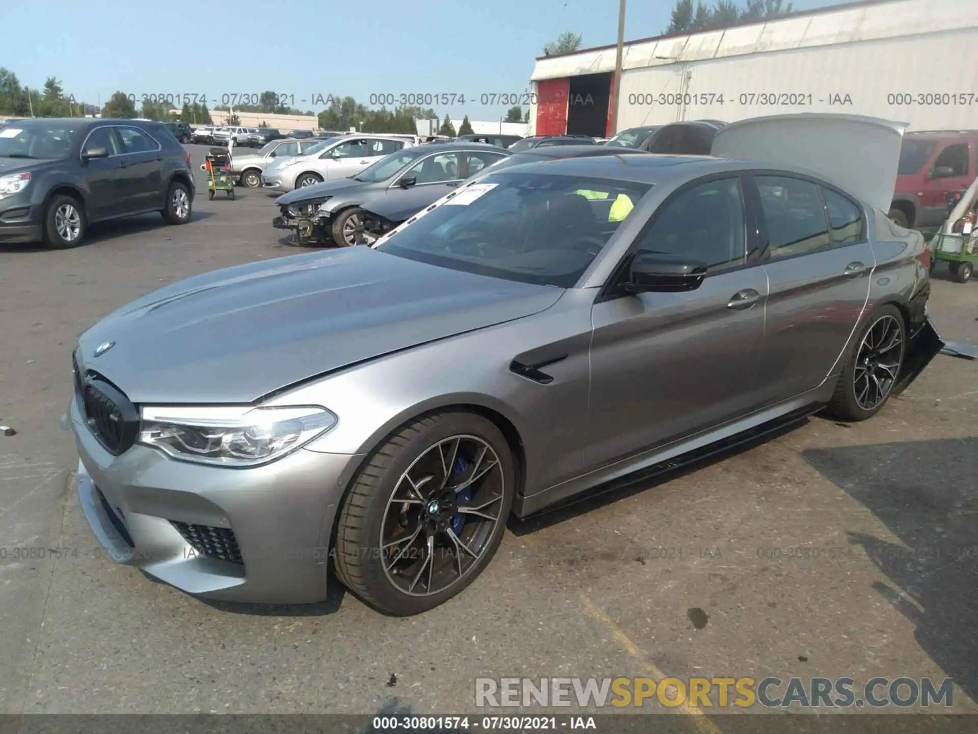 2 Photograph of a damaged car WBSJF0C53KB447867 BMW M5 2019