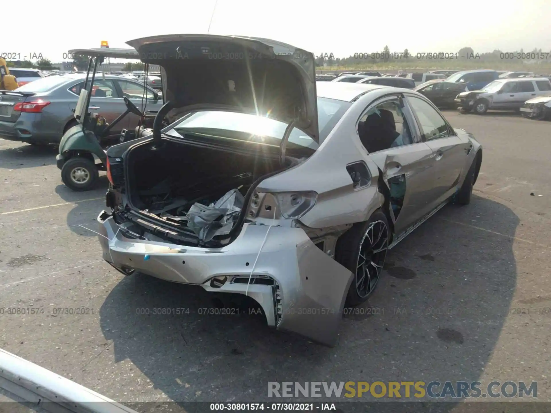 6 Photograph of a damaged car WBSJF0C53KB447867 BMW M5 2019