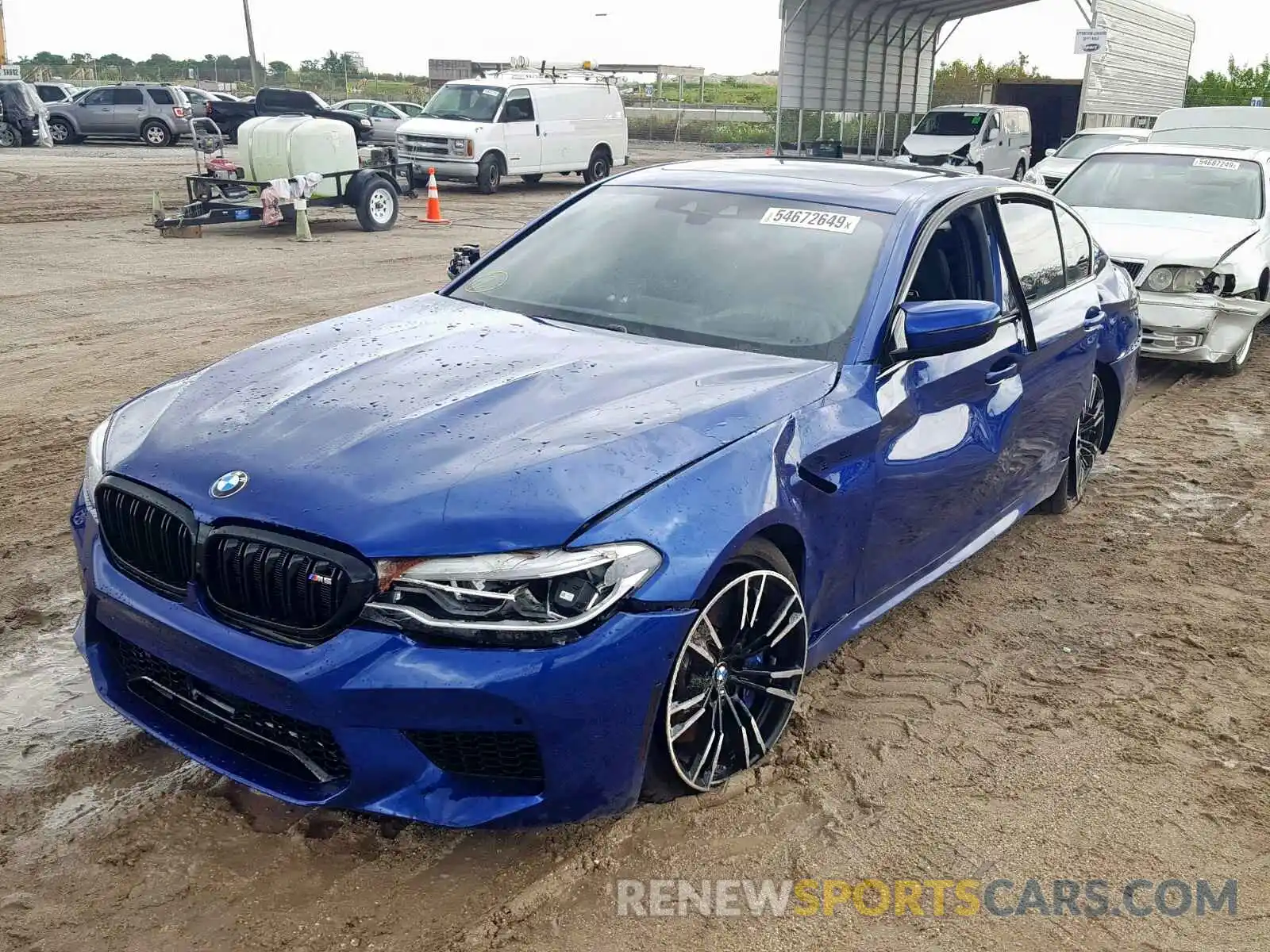 2 Photograph of a damaged car WBSJF0C53KB447884 BMW M5 2019