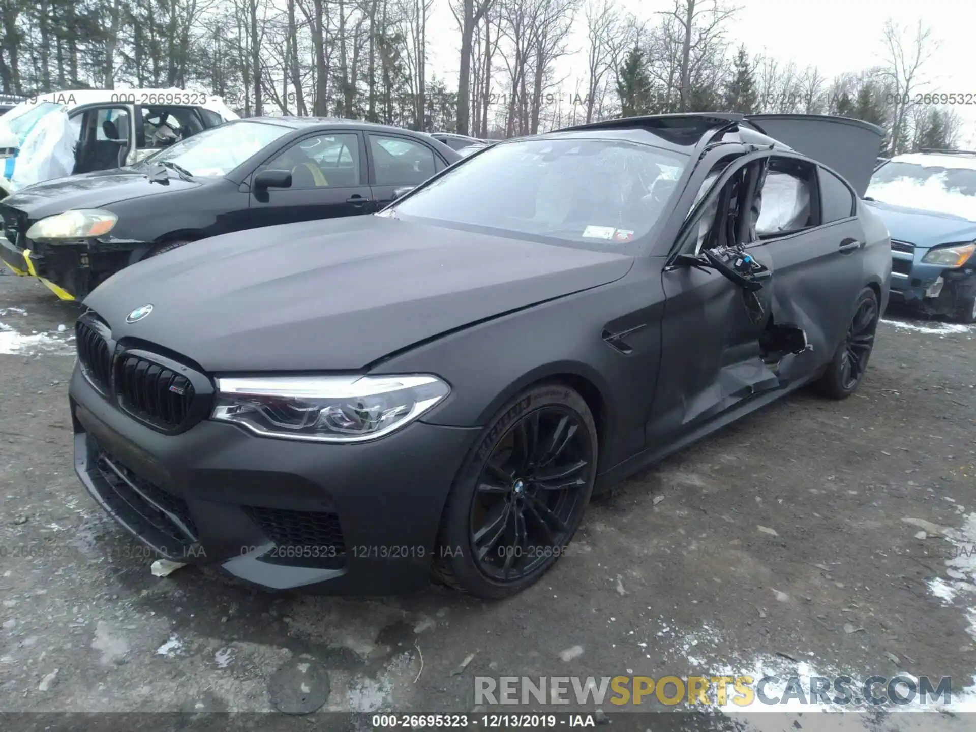 2 Photograph of a damaged car WBSJF0C53KB447951 BMW M5 2019