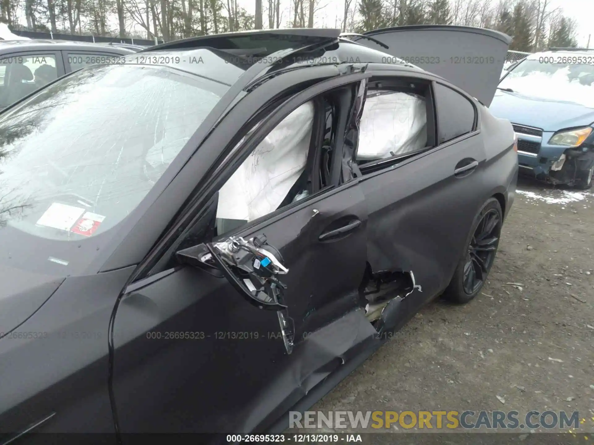 6 Photograph of a damaged car WBSJF0C53KB447951 BMW M5 2019