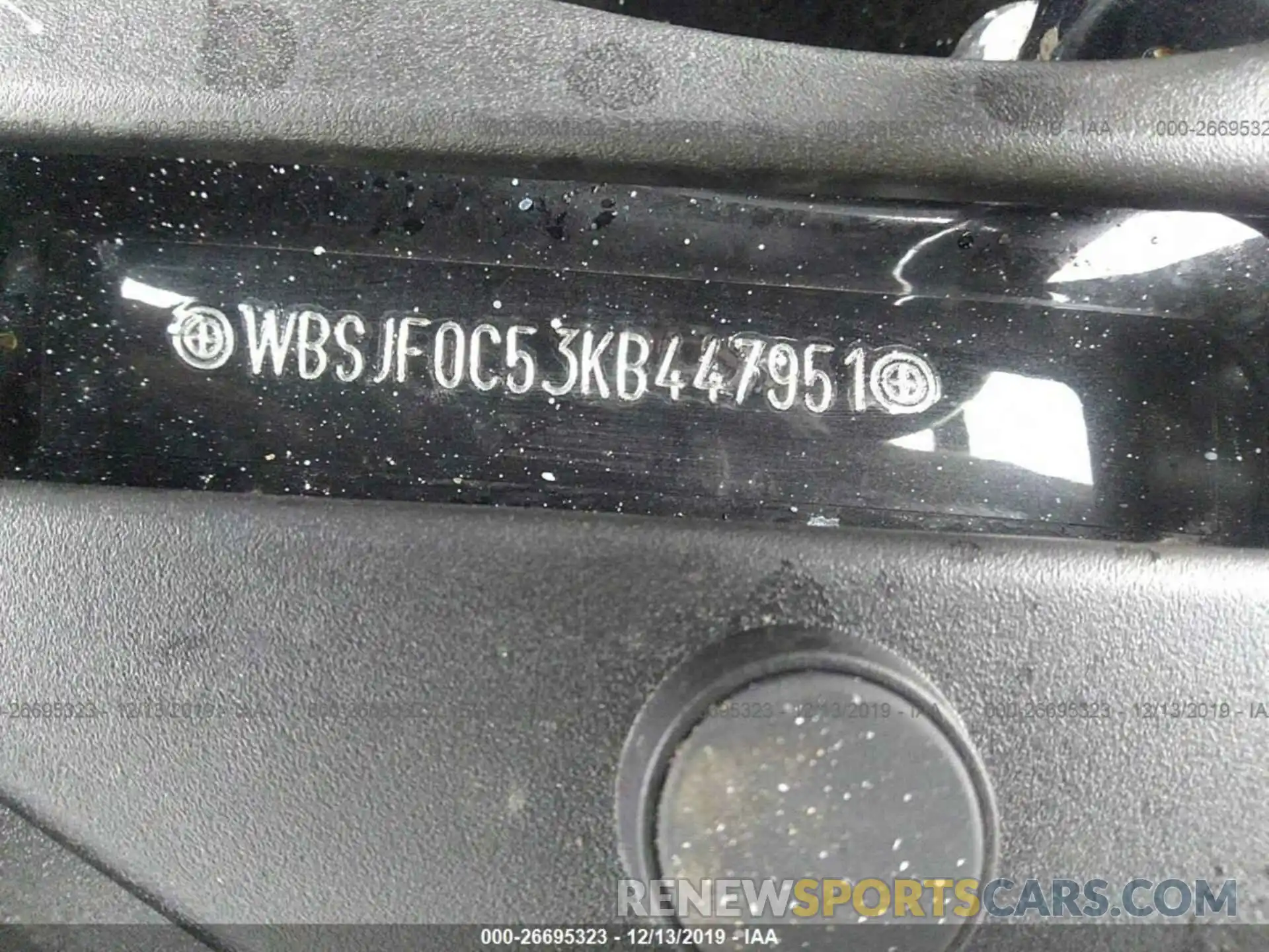 9 Фотография поврежденного автомобиля WBSJF0C53KB447951 BMW M5 2019