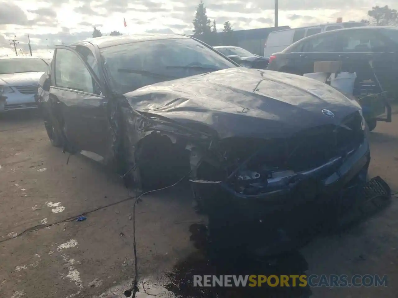 1 Photograph of a damaged car WBSJF0C53KB448081 BMW M5 2019