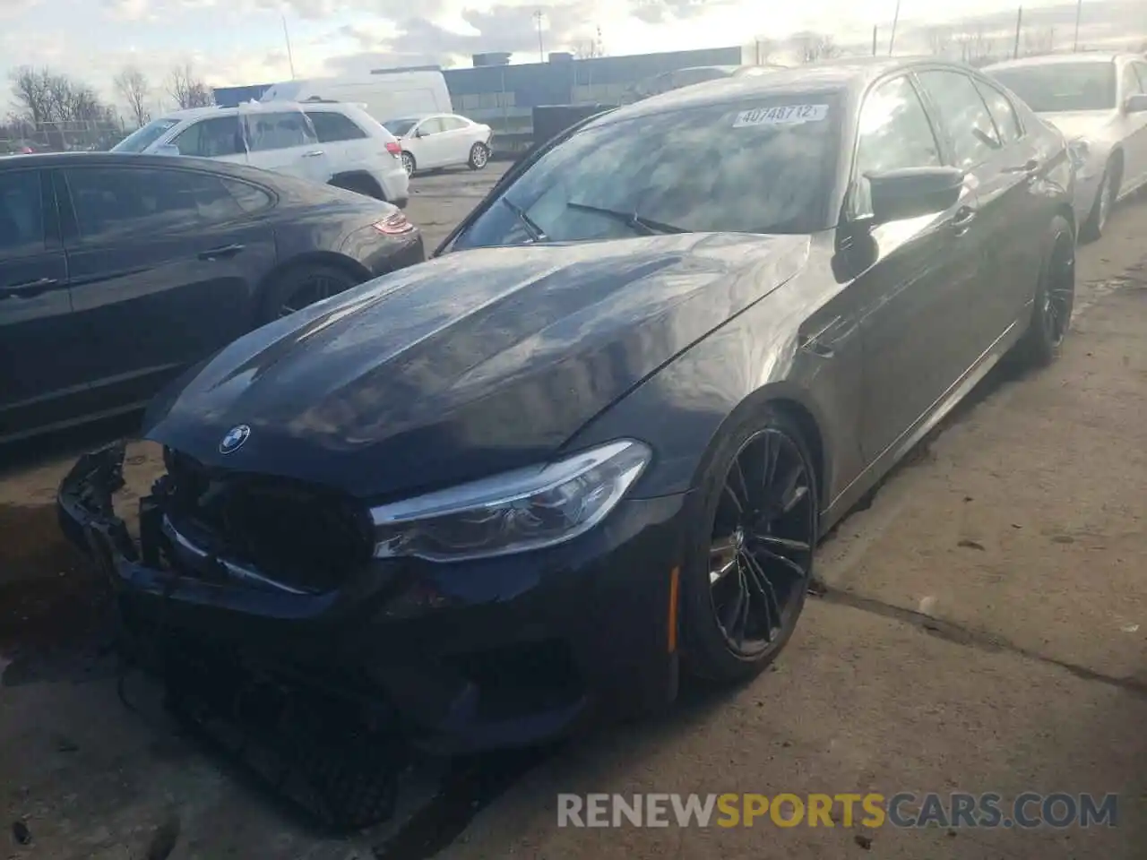 2 Photograph of a damaged car WBSJF0C53KB448081 BMW M5 2019