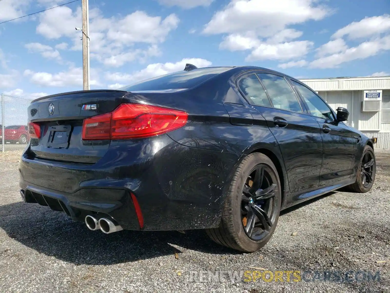 4 Photograph of a damaged car WBSJF0C53KB448713 BMW M5 2019