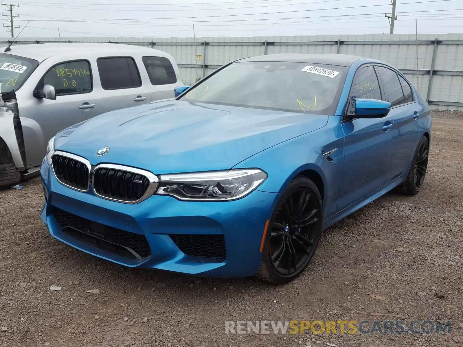 2 Photograph of a damaged car WBSJF0C54KB284422 BMW M5 2019