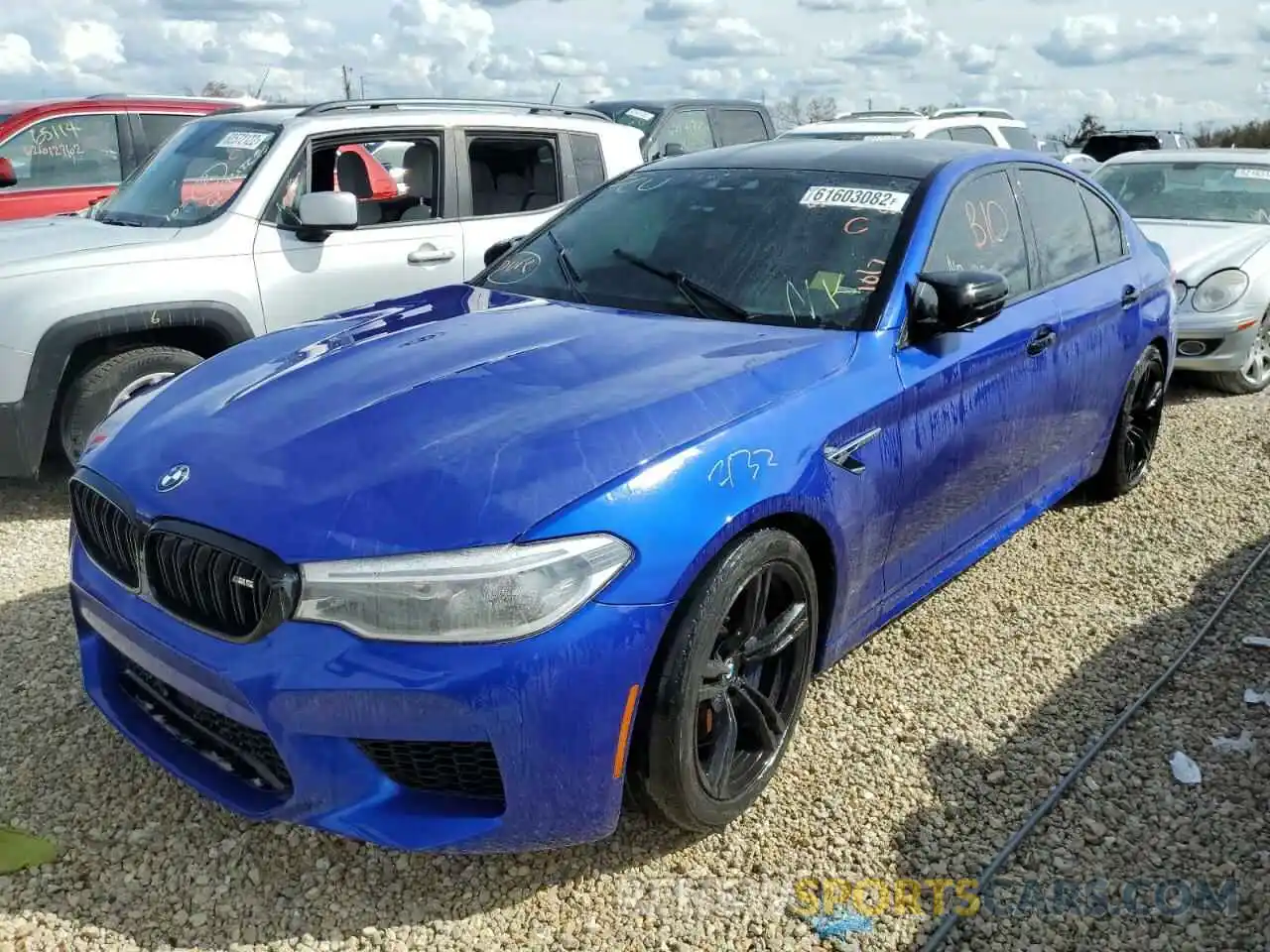 2 Photograph of a damaged car WBSJF0C54KB284548 BMW M5 2019