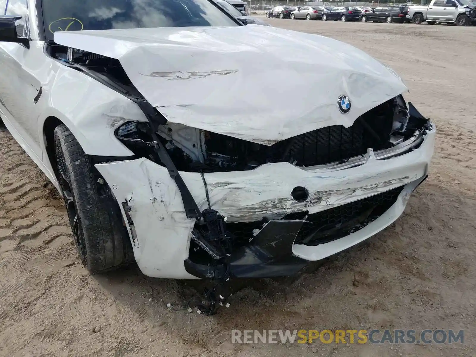 9 Photograph of a damaged car WBSJF0C54KB284601 BMW M5 2019