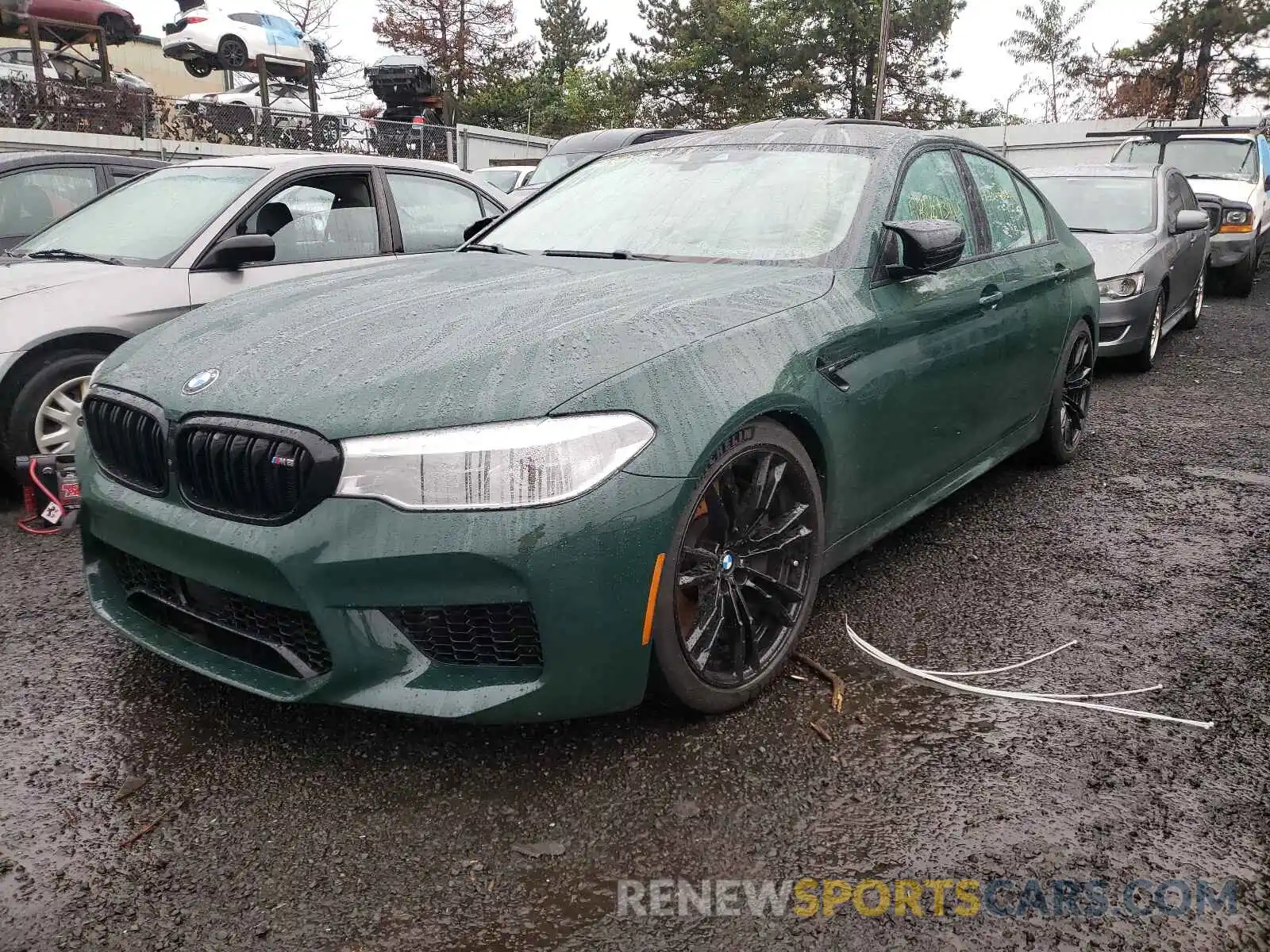 2 Photograph of a damaged car WBSJF0C54KB284839 BMW M5 2019