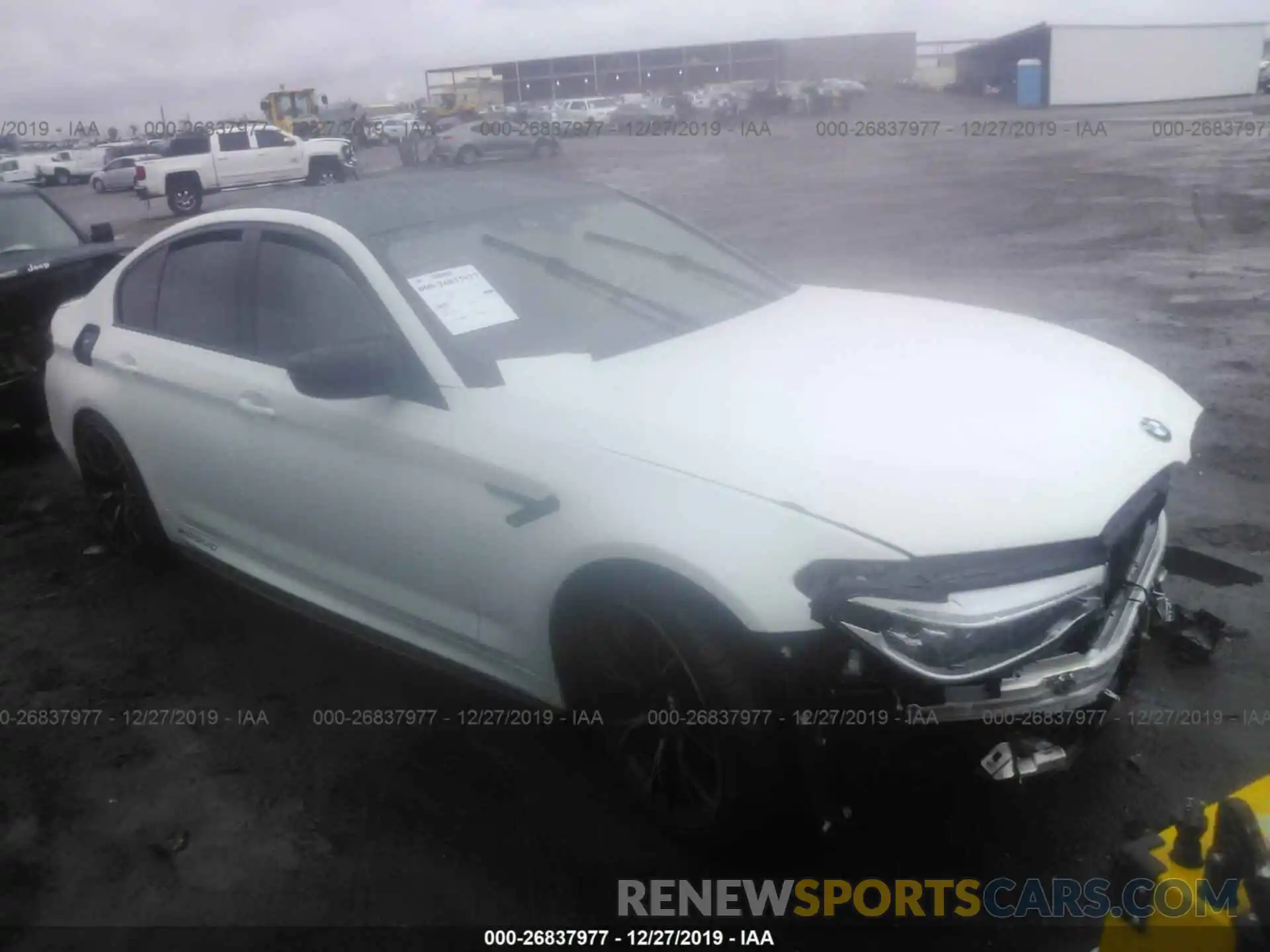 1 Photograph of a damaged car WBSJF0C54KB285103 BMW M5 2019