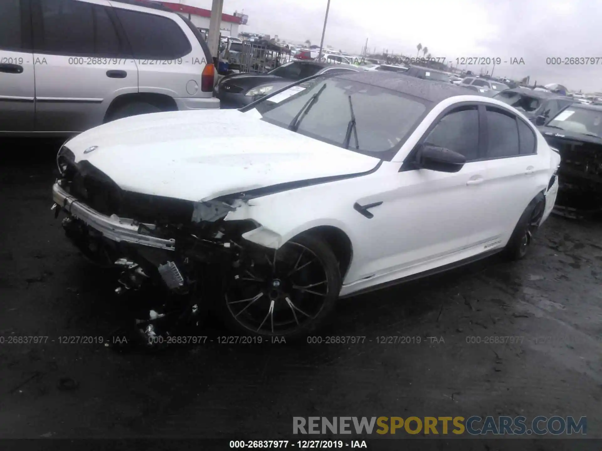 2 Photograph of a damaged car WBSJF0C54KB285103 BMW M5 2019