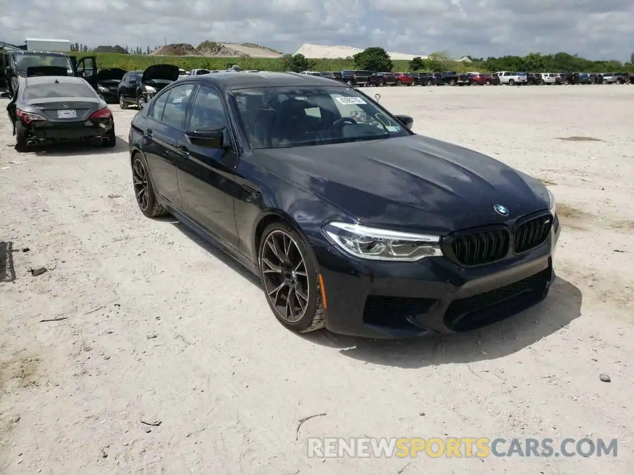 1 Photograph of a damaged car WBSJF0C54KB285148 BMW M5 2019