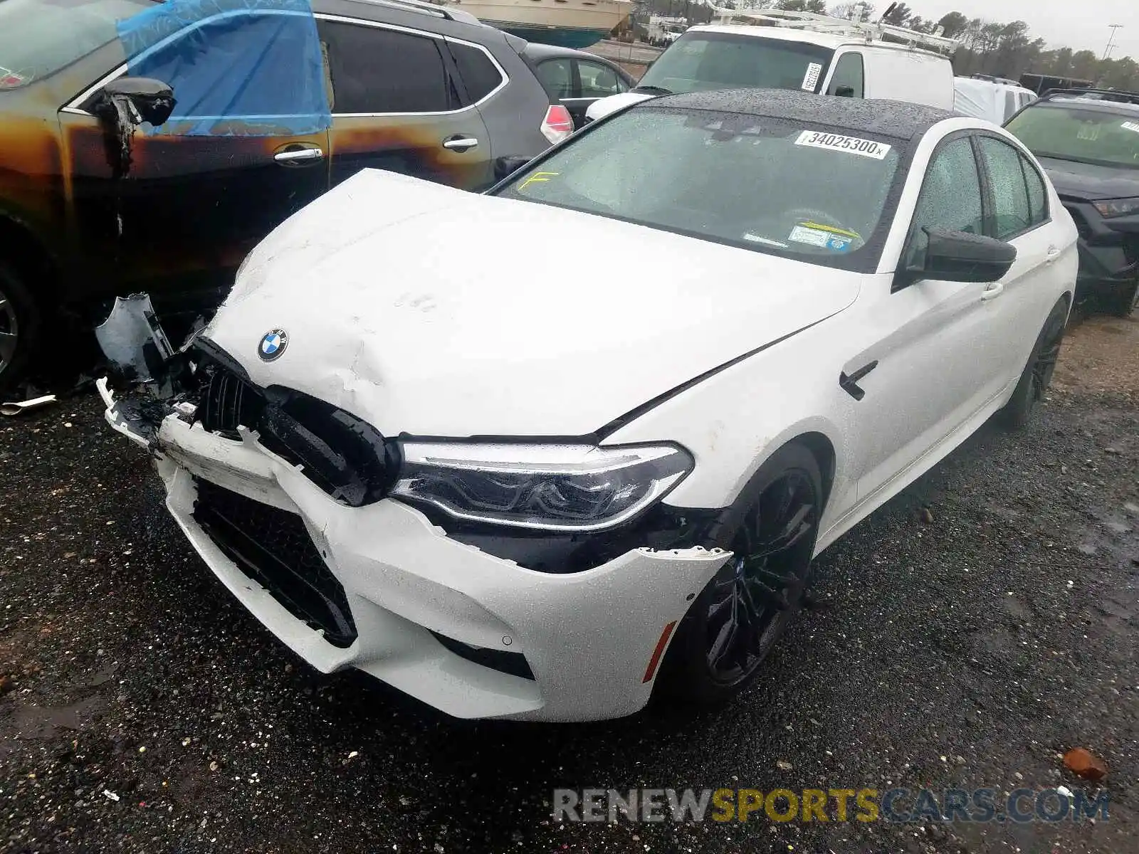 2 Фотография поврежденного автомобиля WBSJF0C54KB285943 BMW M5 2019