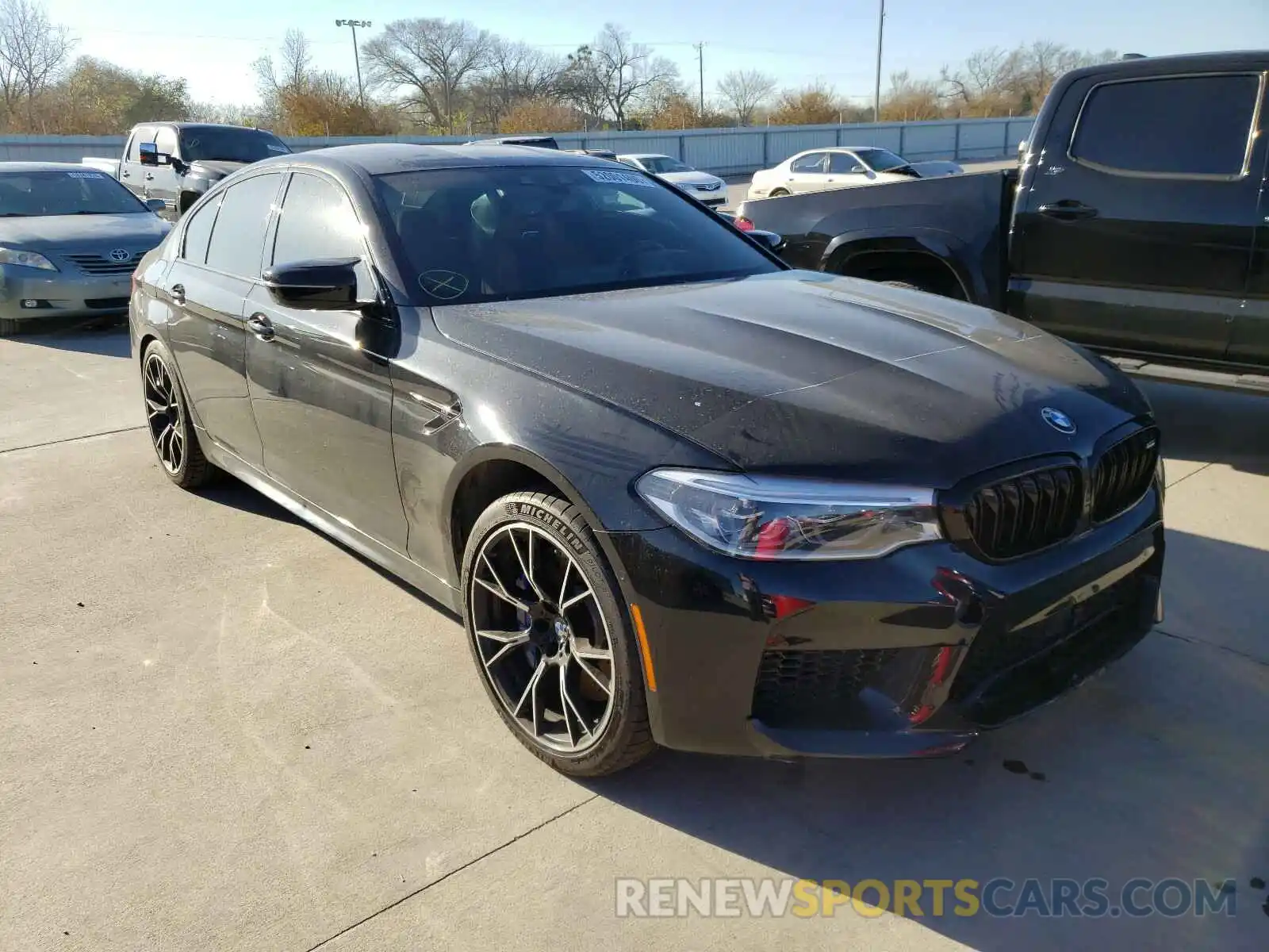 1 Photograph of a damaged car WBSJF0C54KB447182 BMW M5 2019