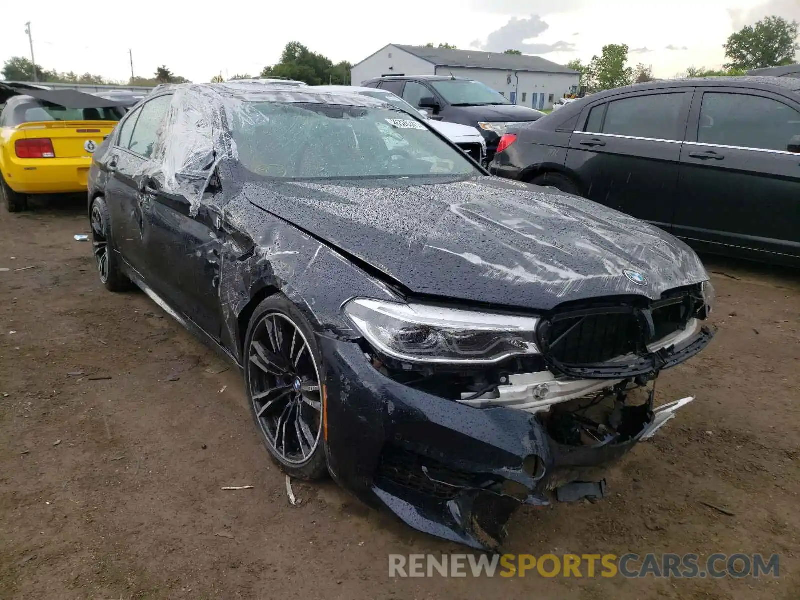 1 Photograph of a damaged car WBSJF0C54KB447652 BMW M5 2019