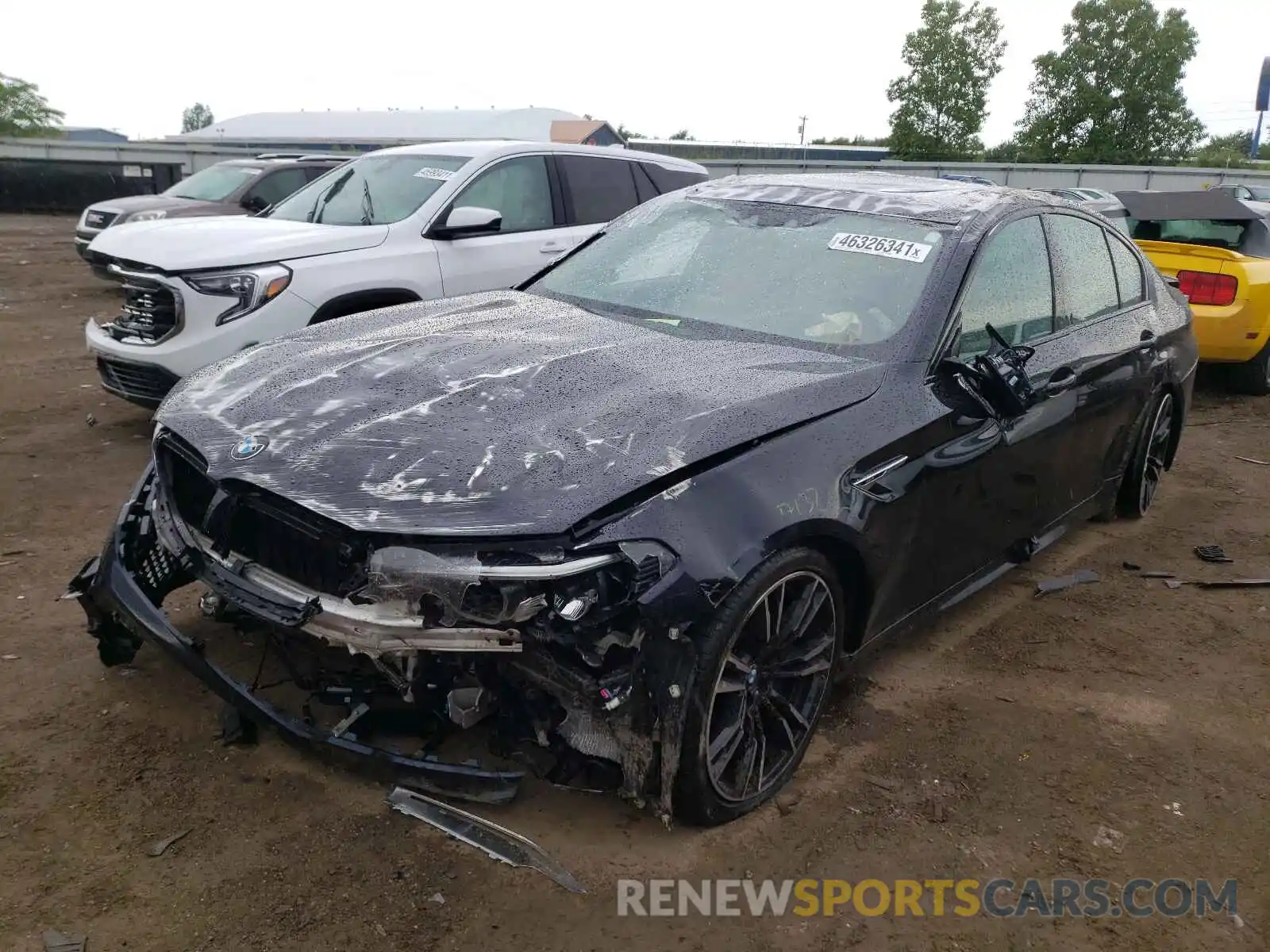 2 Photograph of a damaged car WBSJF0C54KB447652 BMW M5 2019