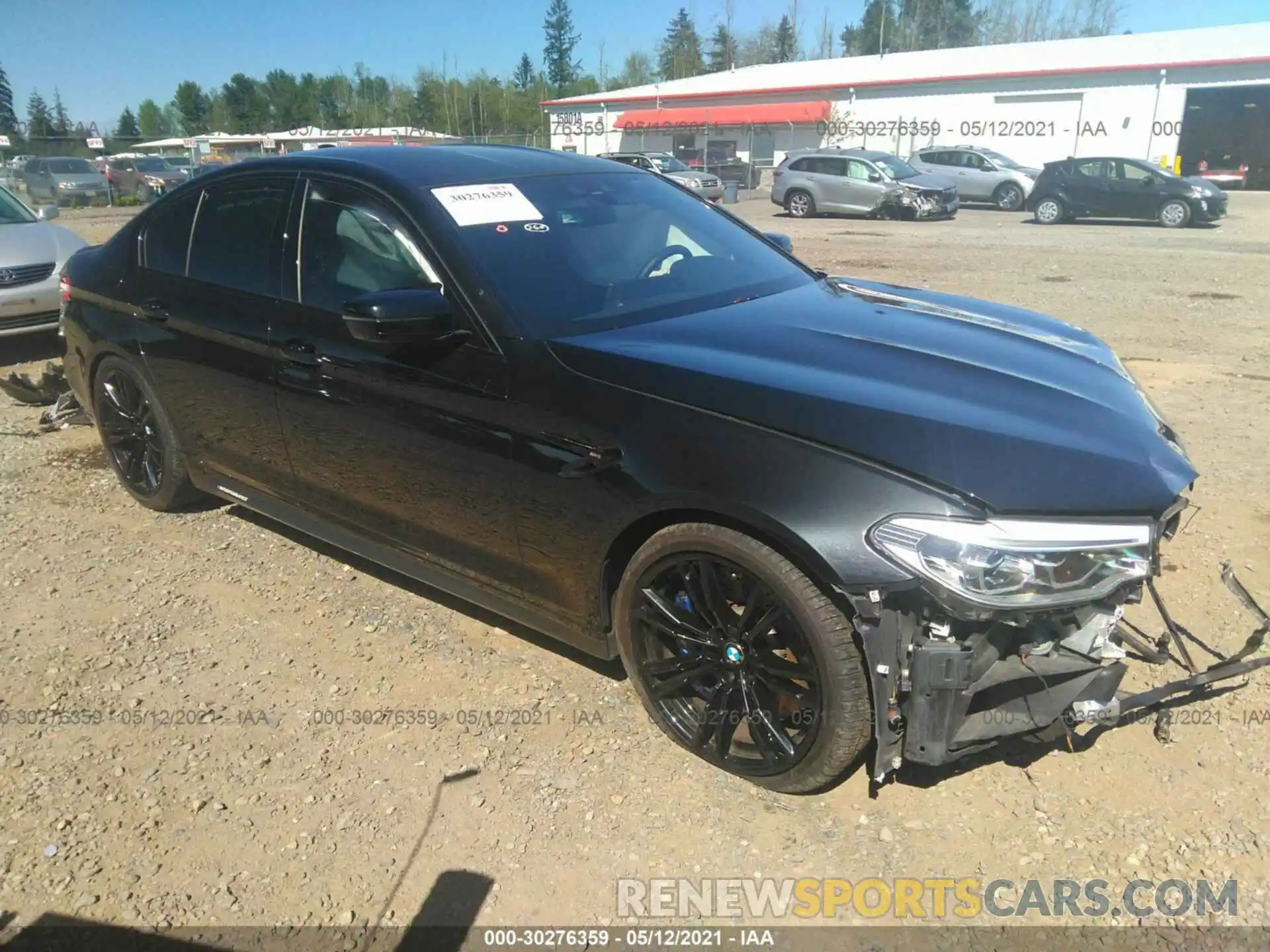 1 Photograph of a damaged car WBSJF0C54KB448512 BMW M5 2019