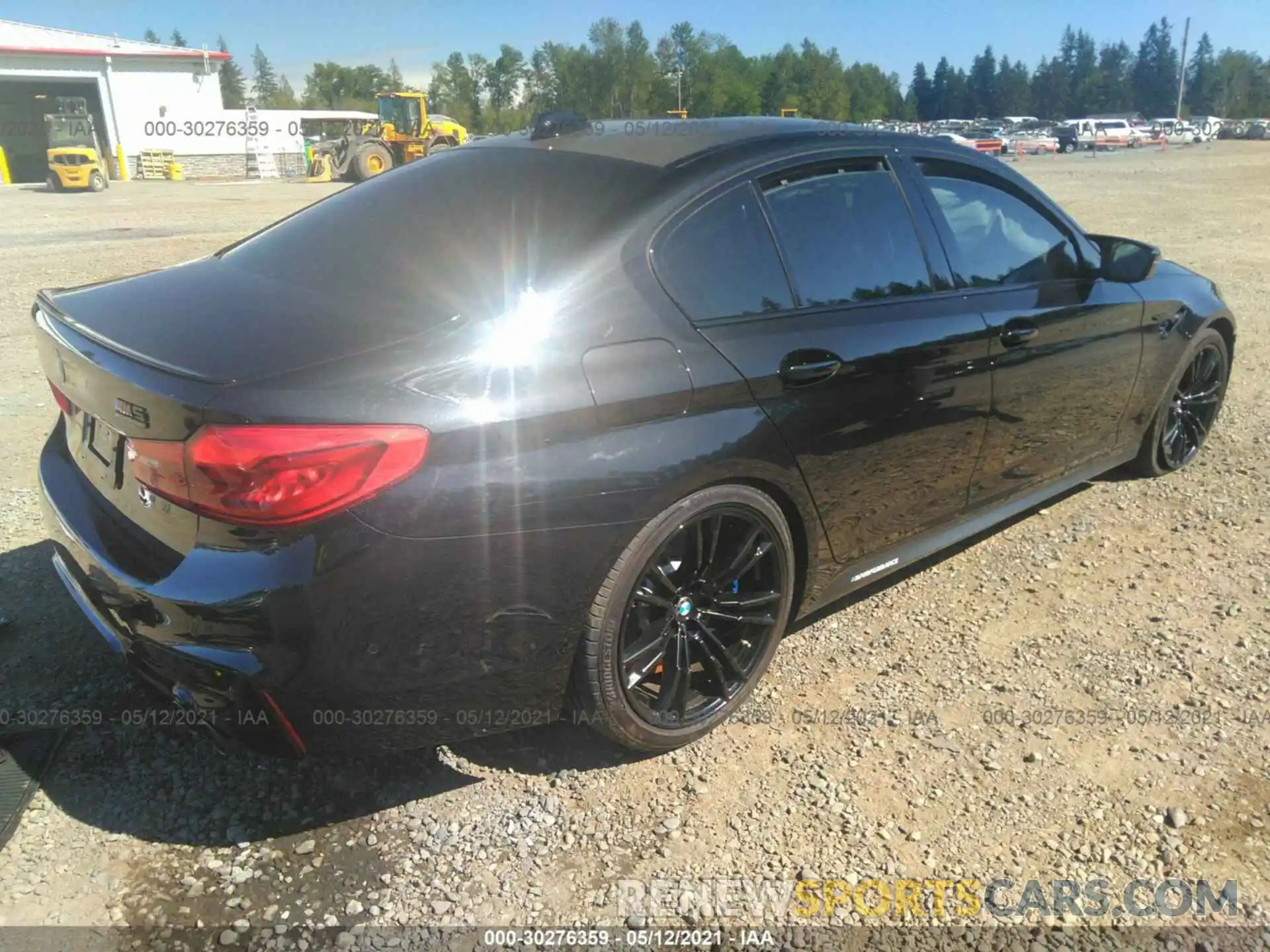 4 Photograph of a damaged car WBSJF0C54KB448512 BMW M5 2019