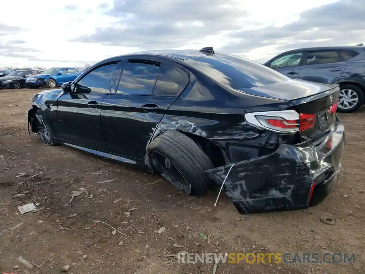 2 Photograph of a damaged car WBSJF0C54KB448526 BMW M5 2019