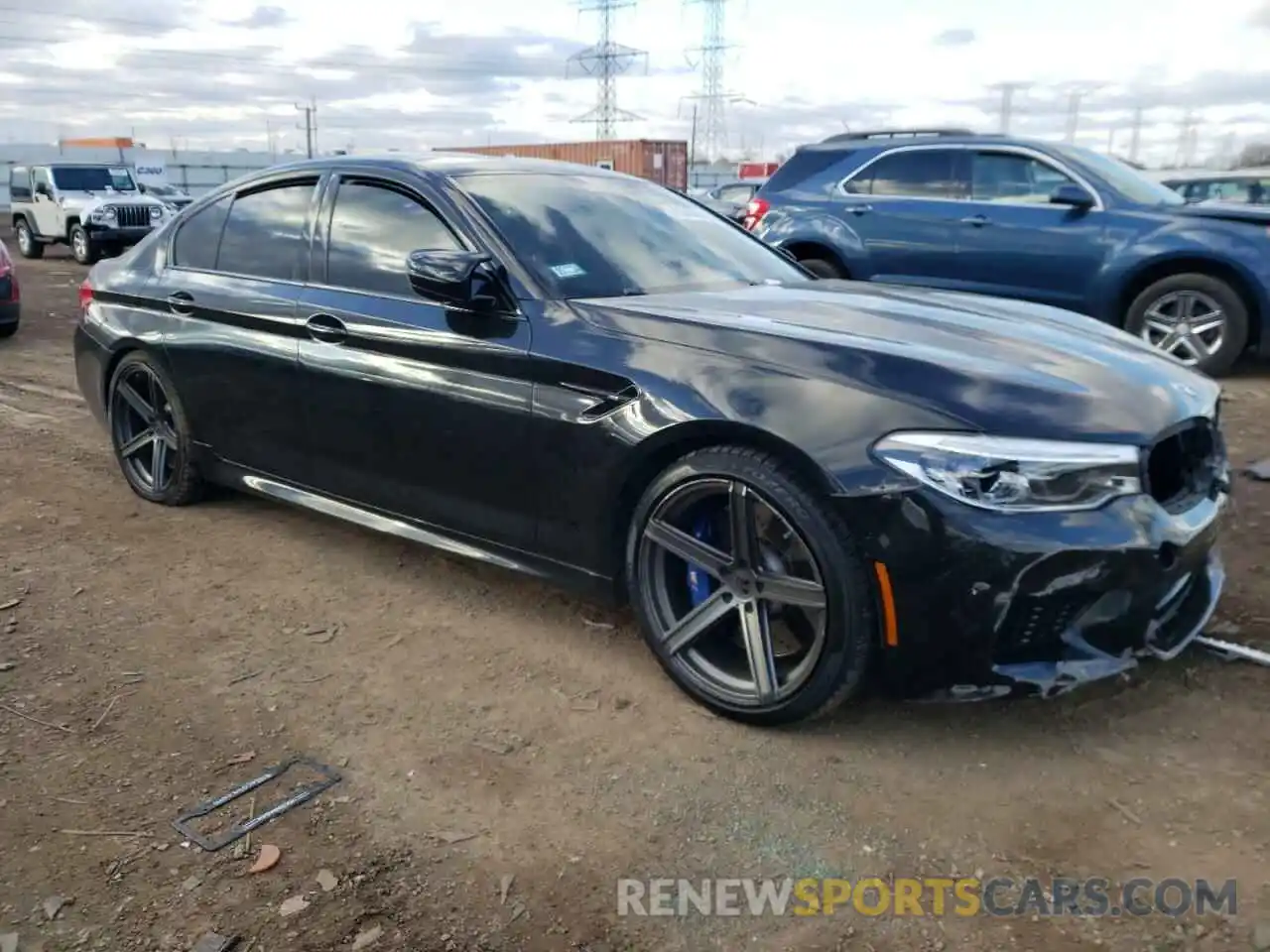 4 Photograph of a damaged car WBSJF0C54KB448526 BMW M5 2019