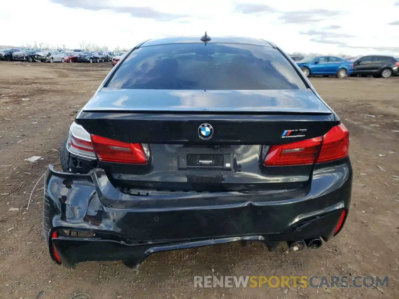 6 Photograph of a damaged car WBSJF0C54KB448526 BMW M5 2019